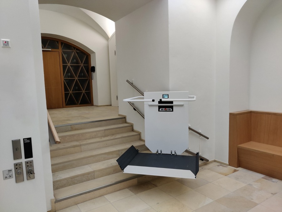 Plataforma de escada