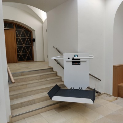 Plataforma de escada