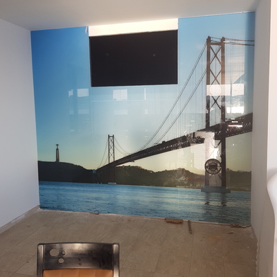 Pintura digital ponte 25 de Abril