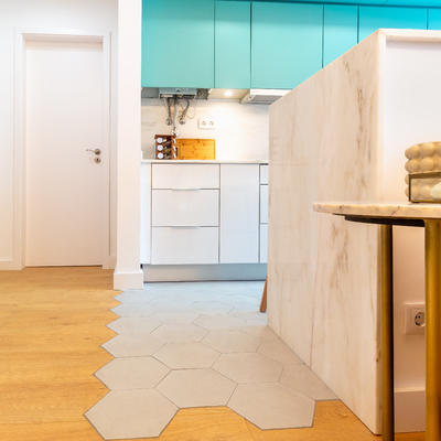 Sala e cozinha - open space