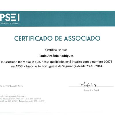 Certificado APSEI