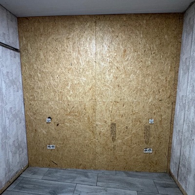 parede revestida em placa USB