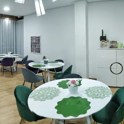 decoração do espaçp