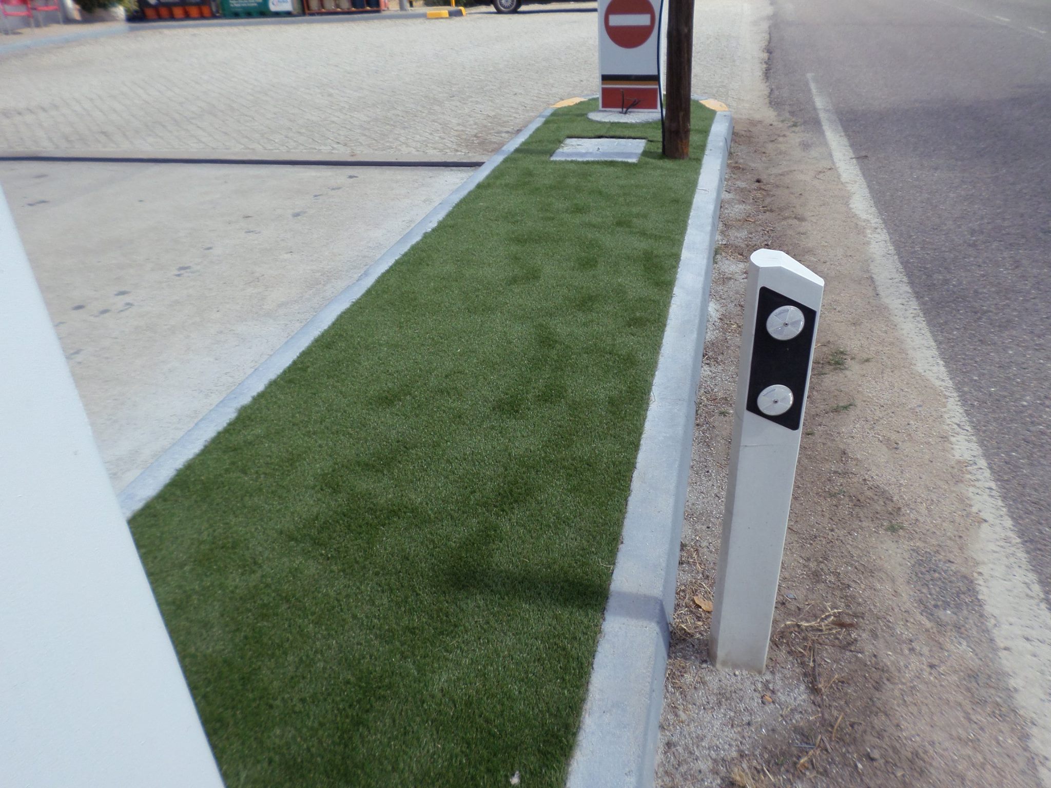 Aplicação de Relva sintética