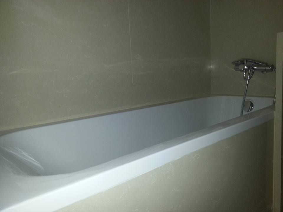 Instalção de banheira