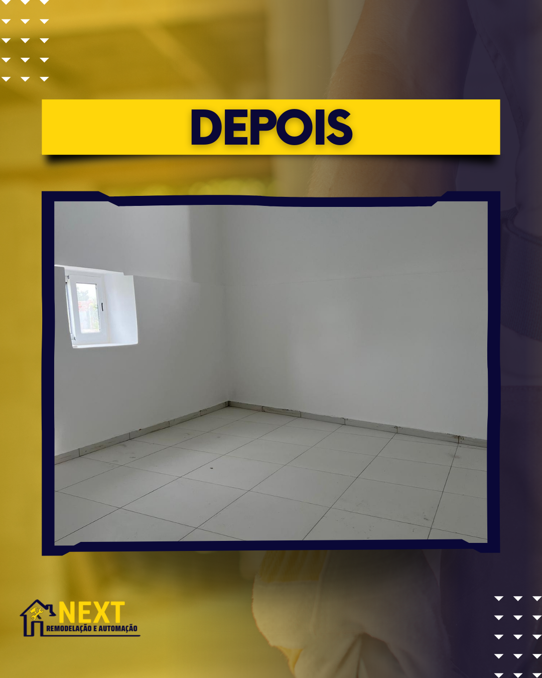 TRANSFORMAÇÃO DE QUARTO