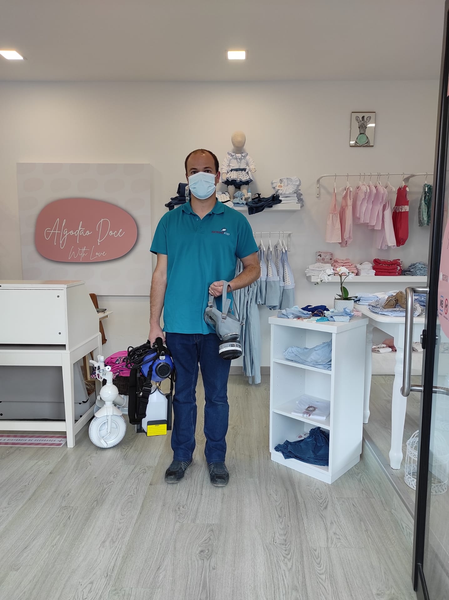 Desinfecção covid-19