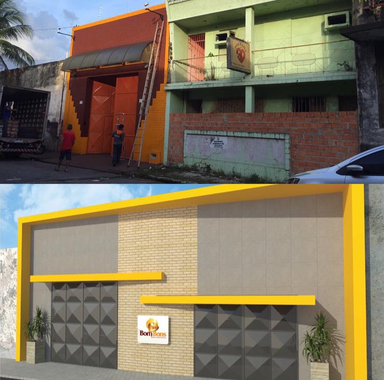 Remodelação fachada