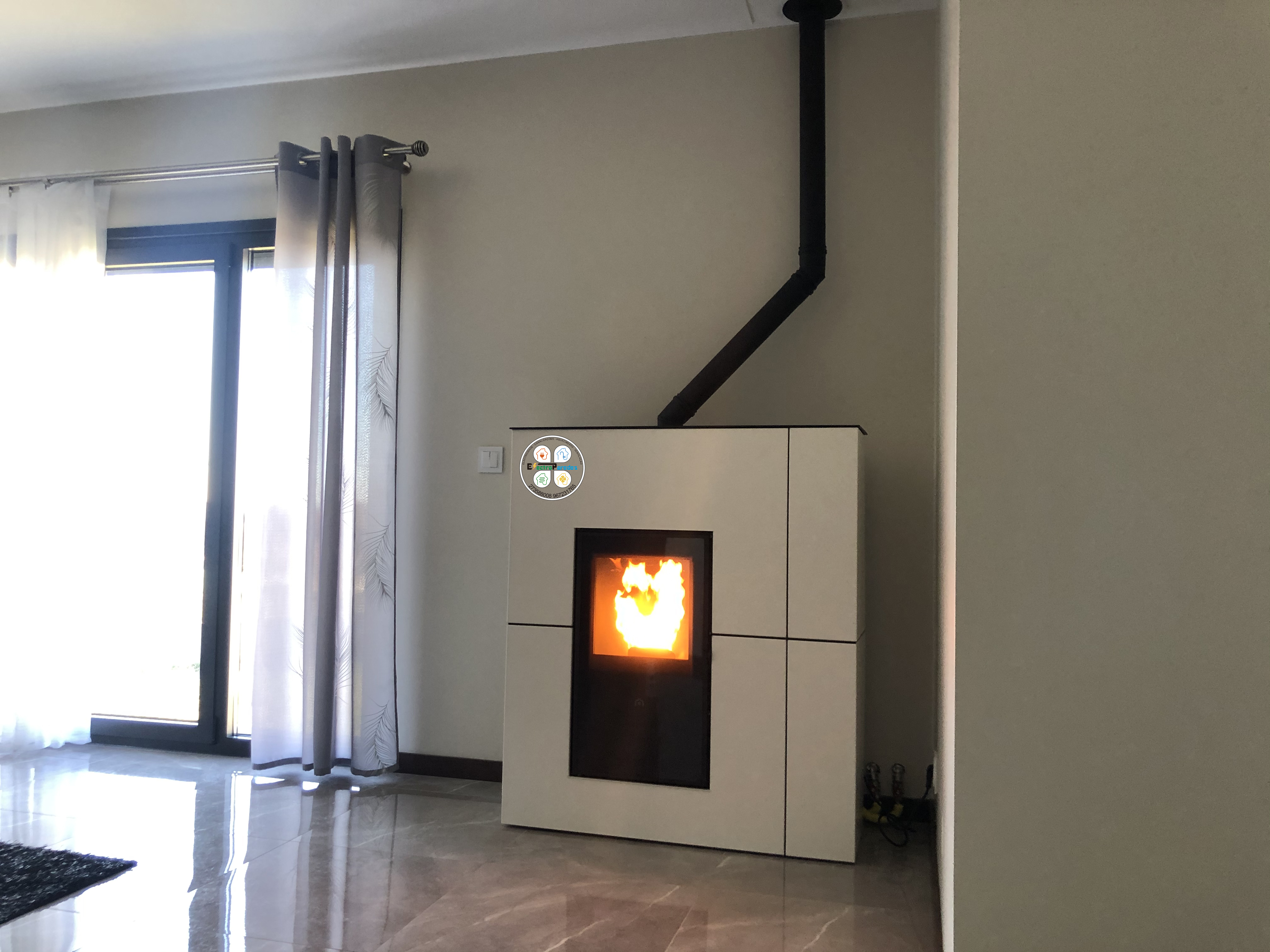 Salamandra Pellets EdilKamin Blade