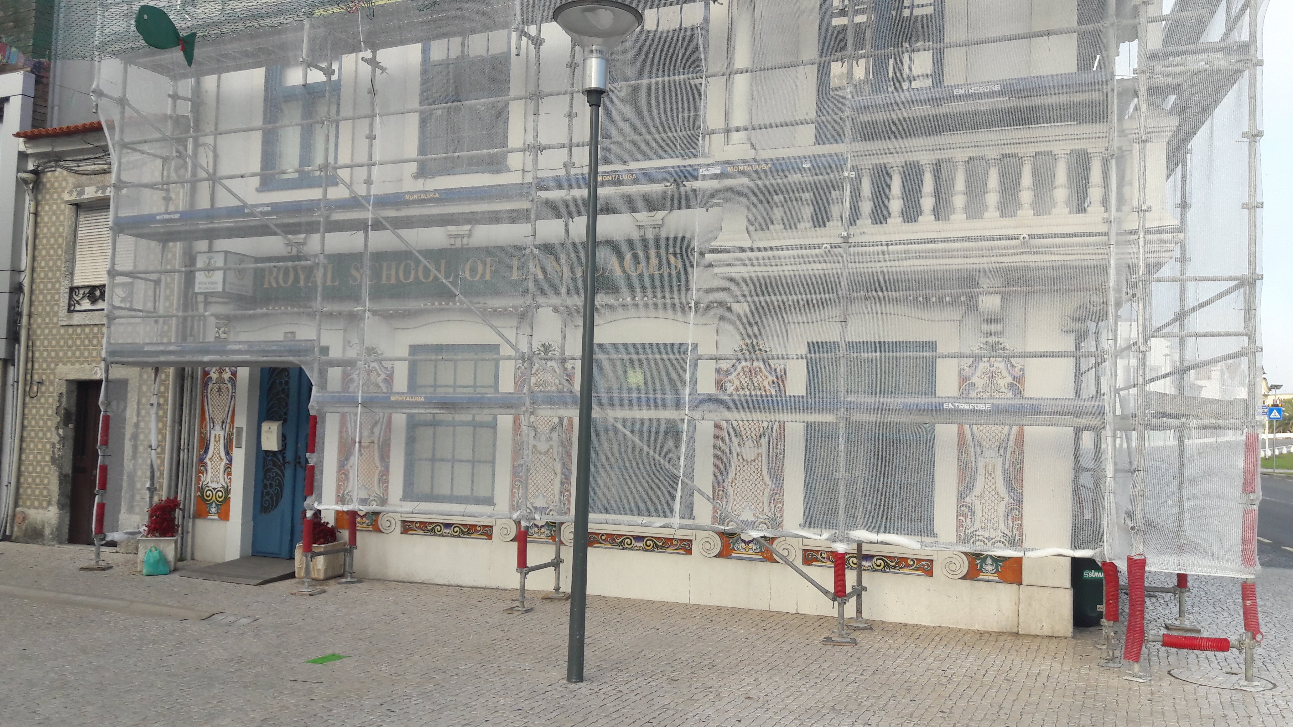 Remodelação fachada de prédio