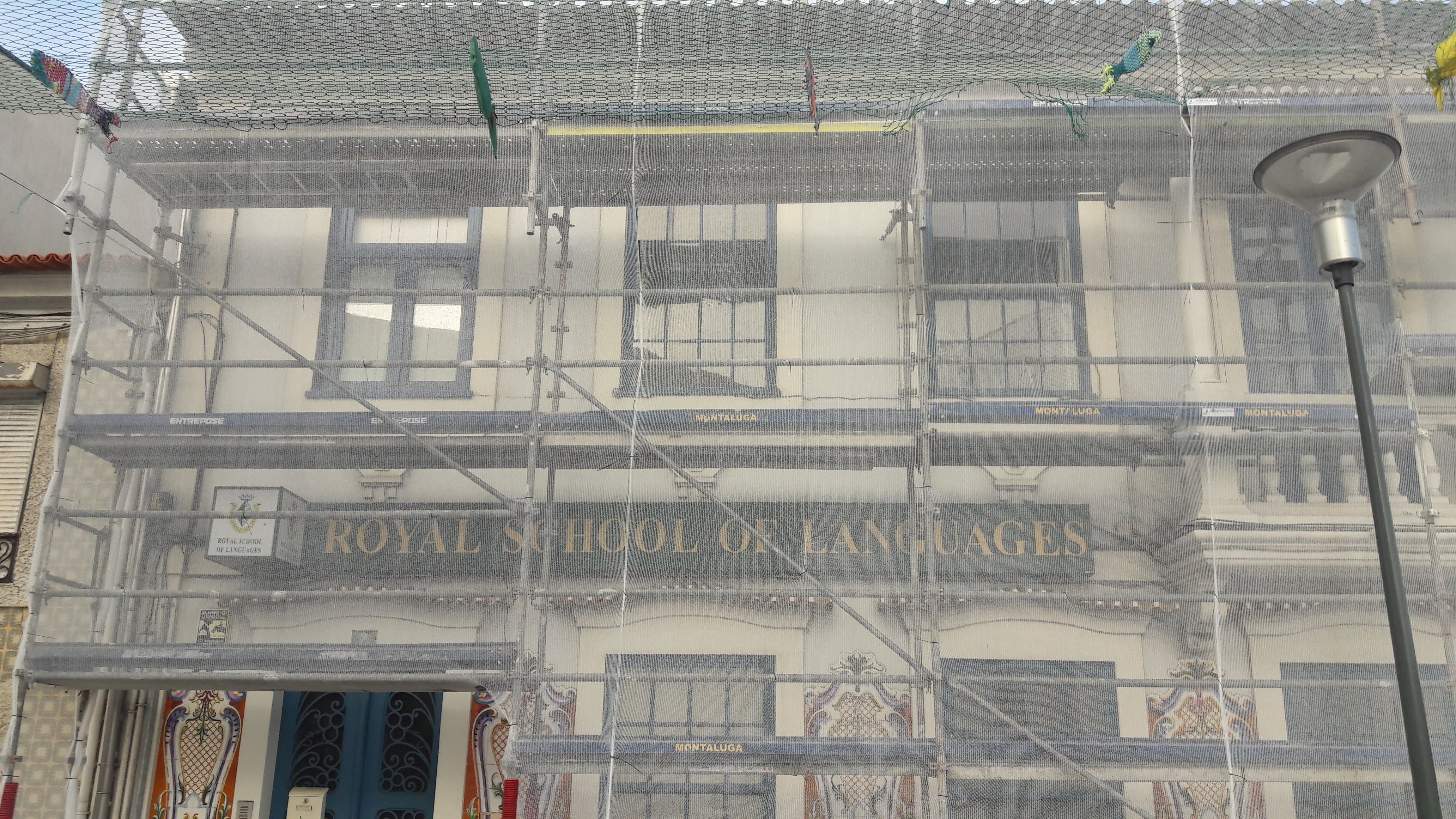 Remodelação fachada de prédio