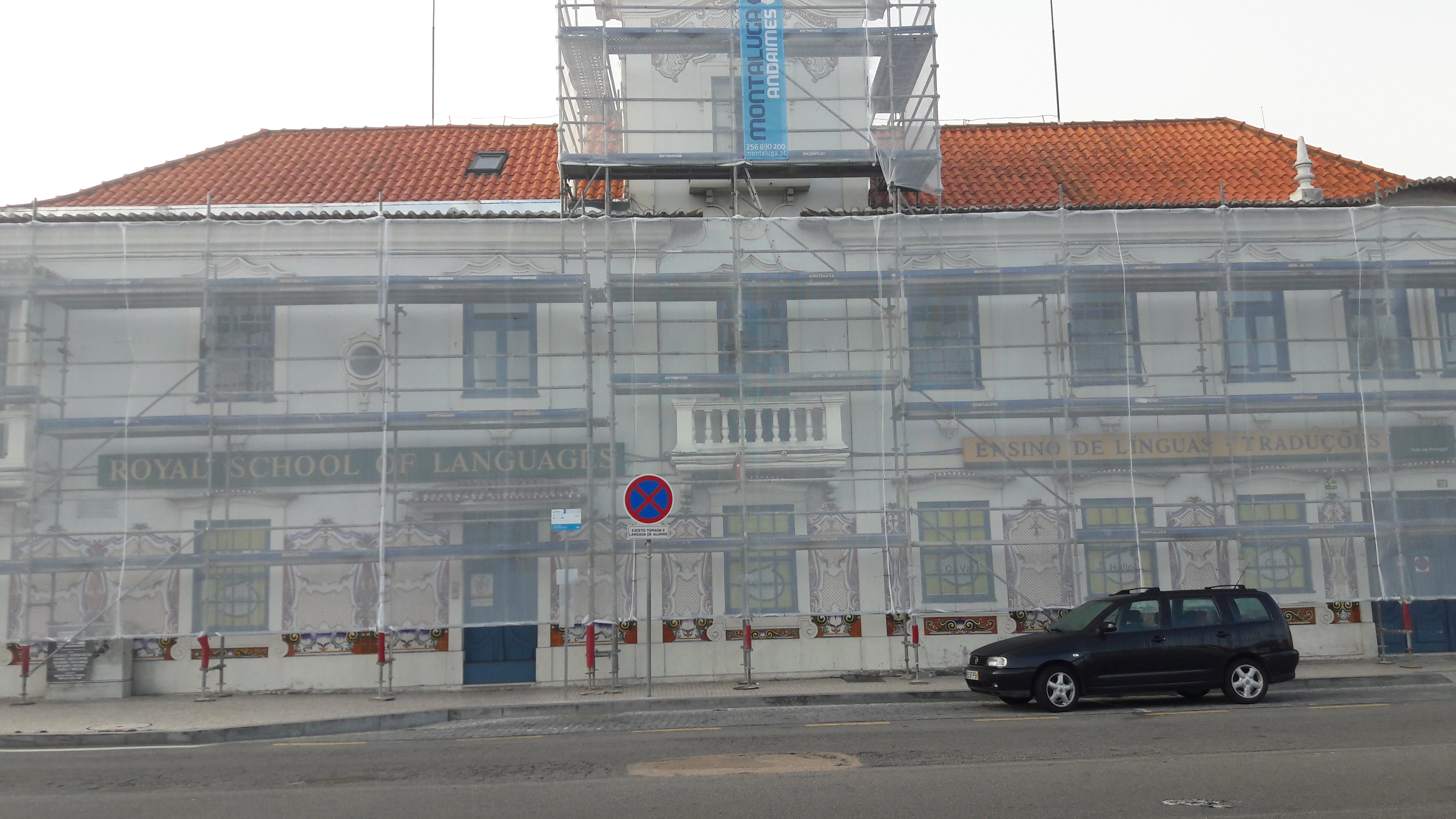 Remodelação fachada de prédio