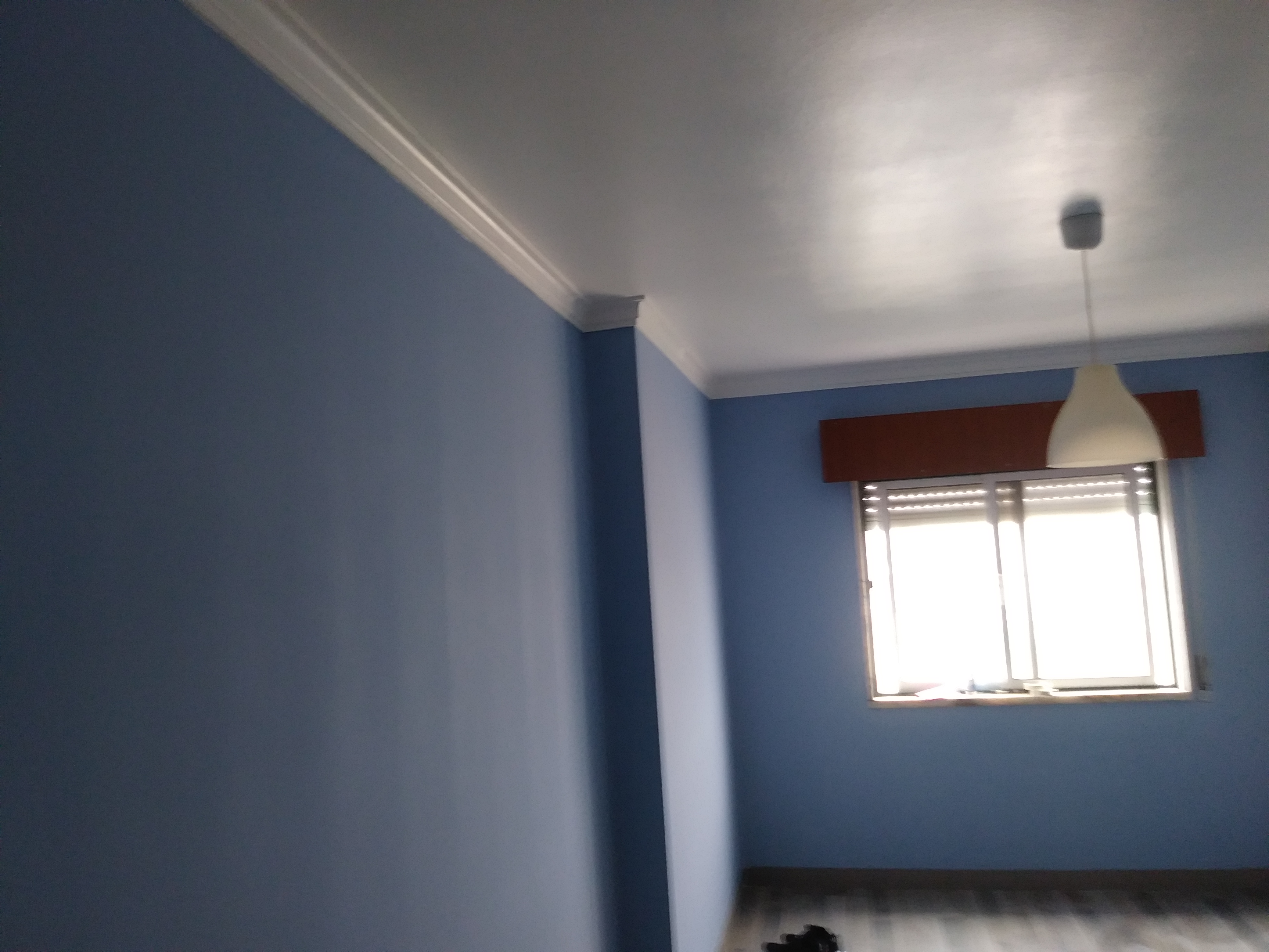 Pintura uma sala de estar