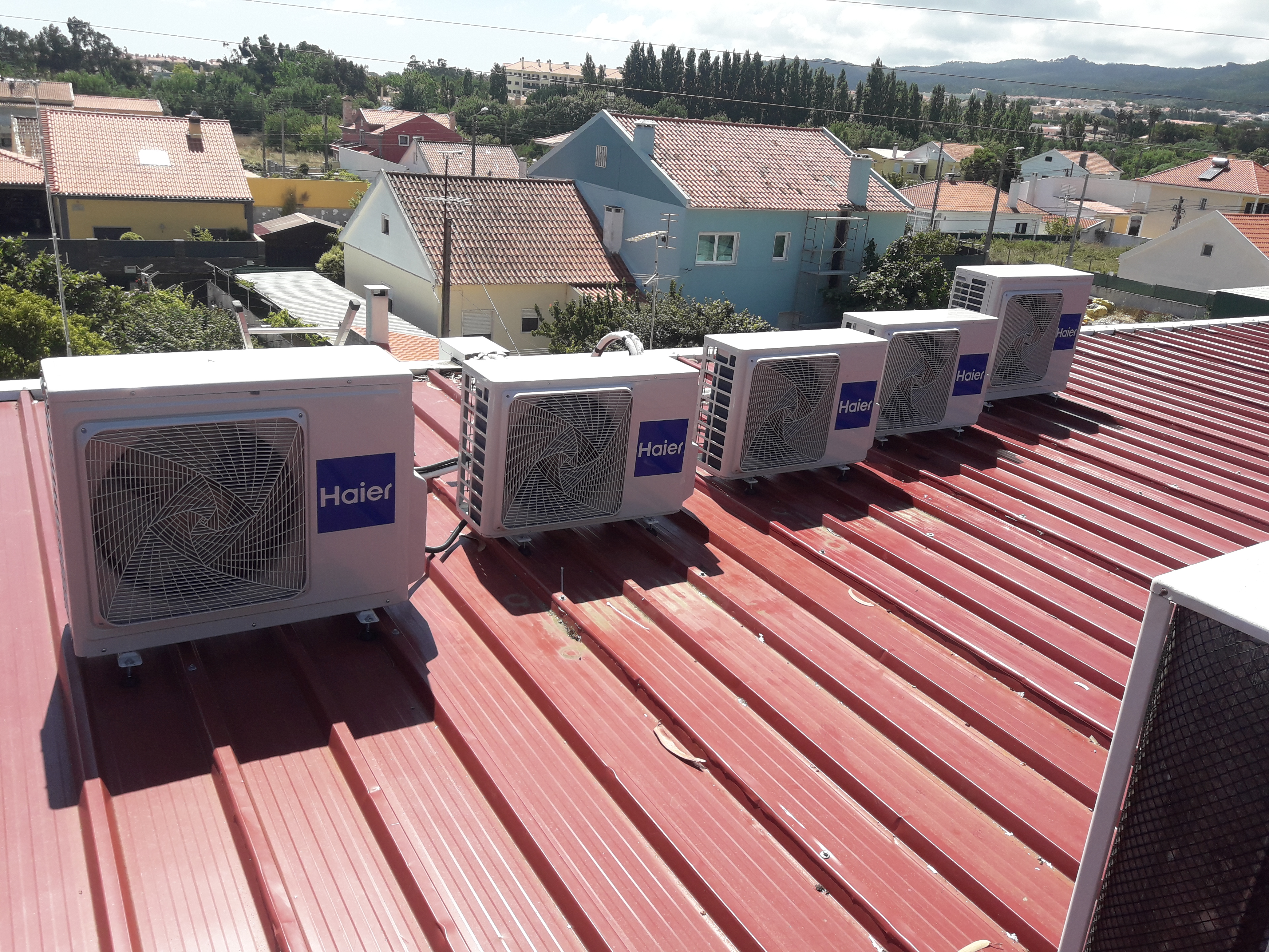 Montagem de ac em QE abrunheira