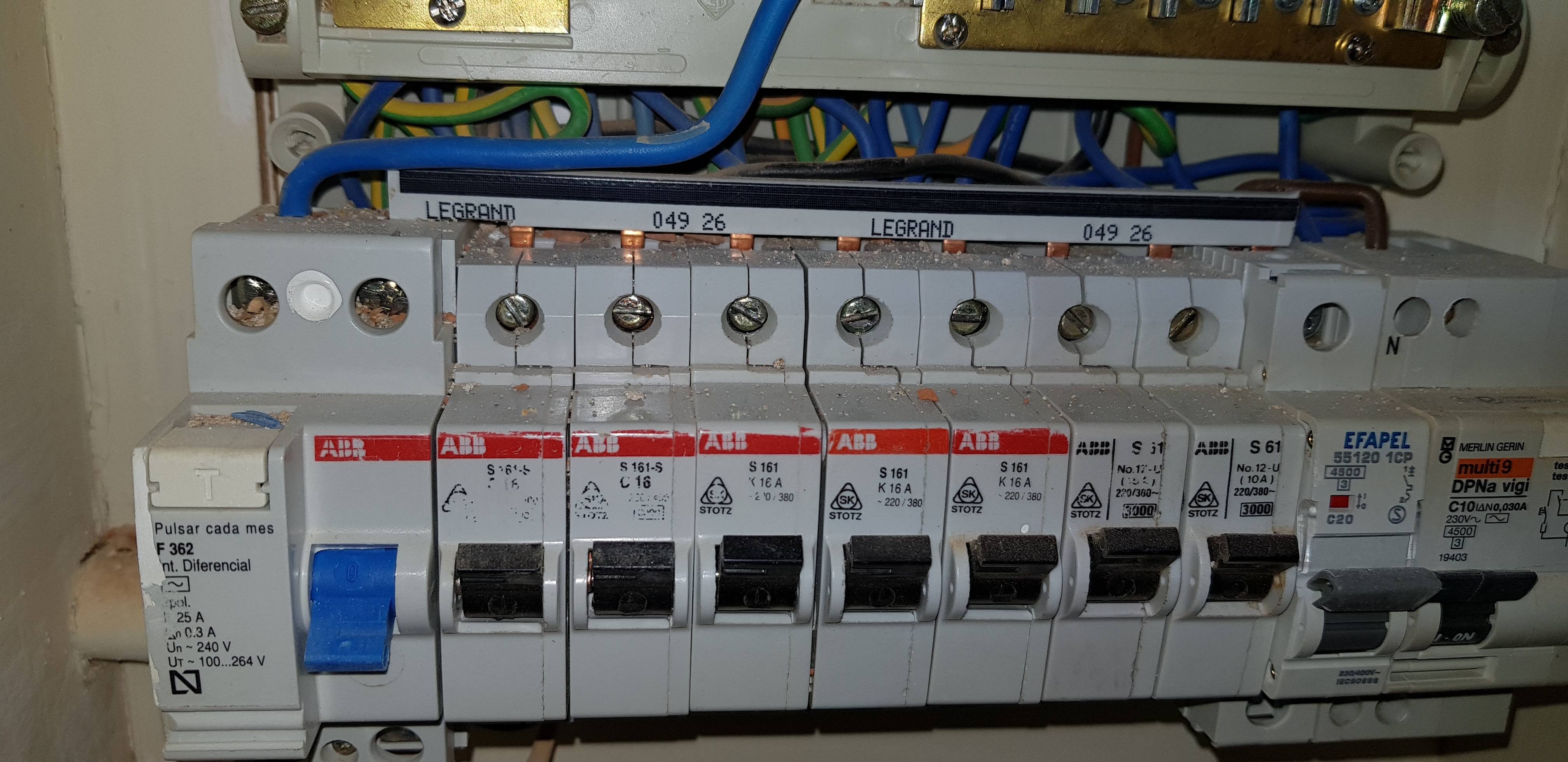 Incluir novo disjuntor