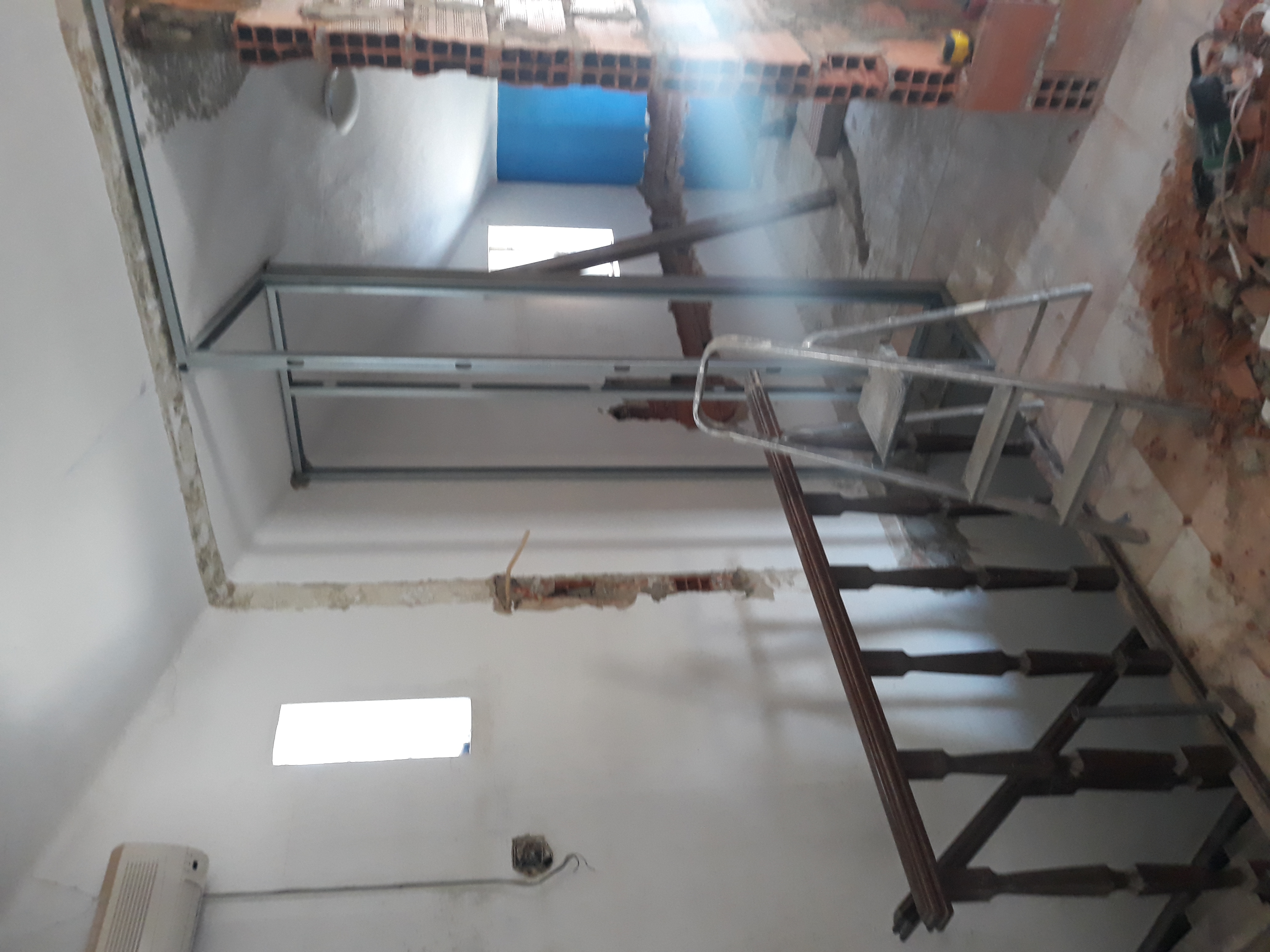 Gesso cartonado e pintura