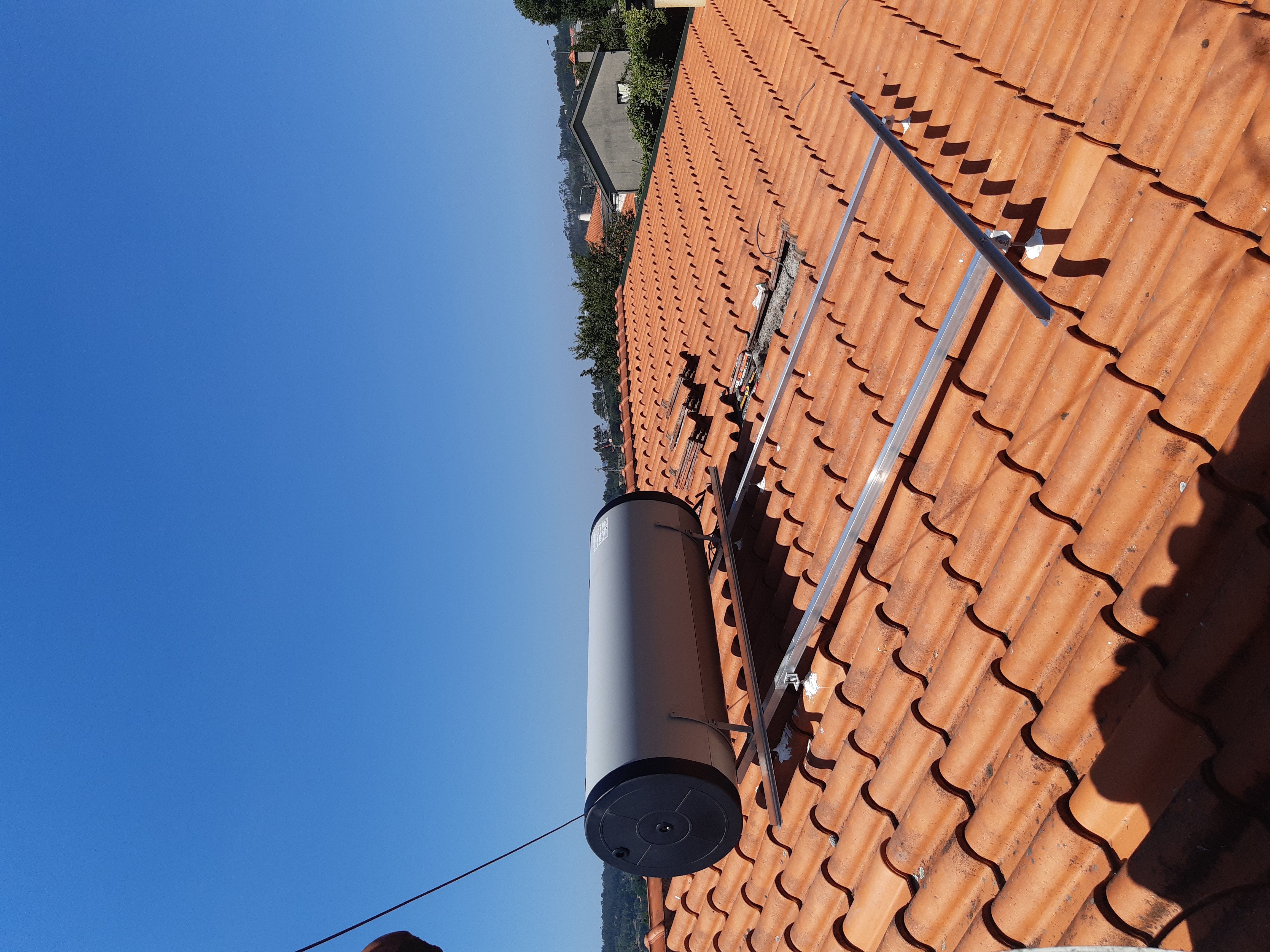 Painel solar termossifão 300l para AQS