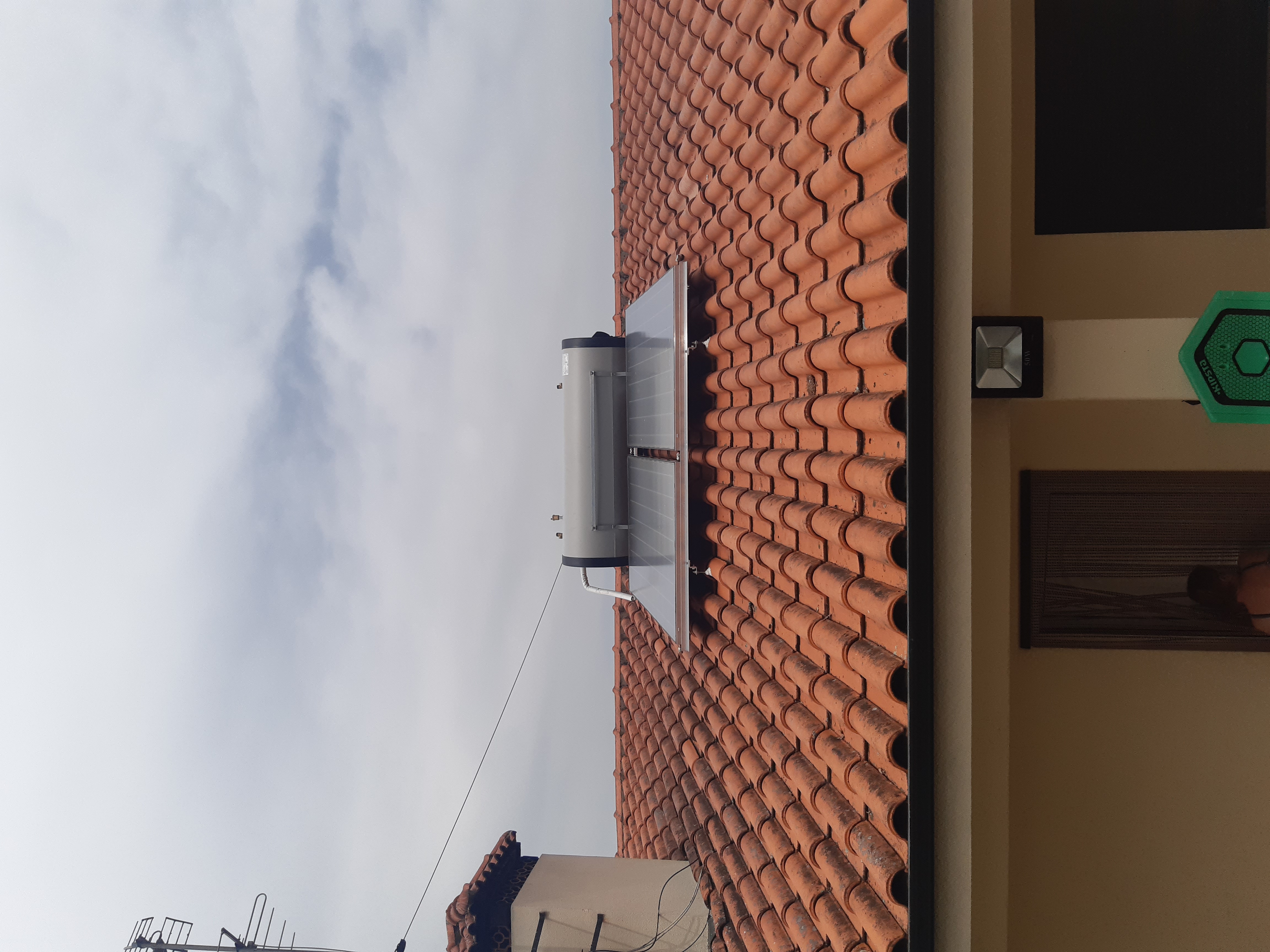 Painel solar termossifão 300l para AQS