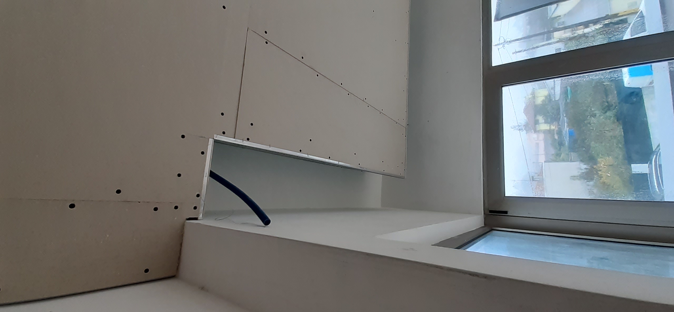 Sancas para cortinados em tecto falso