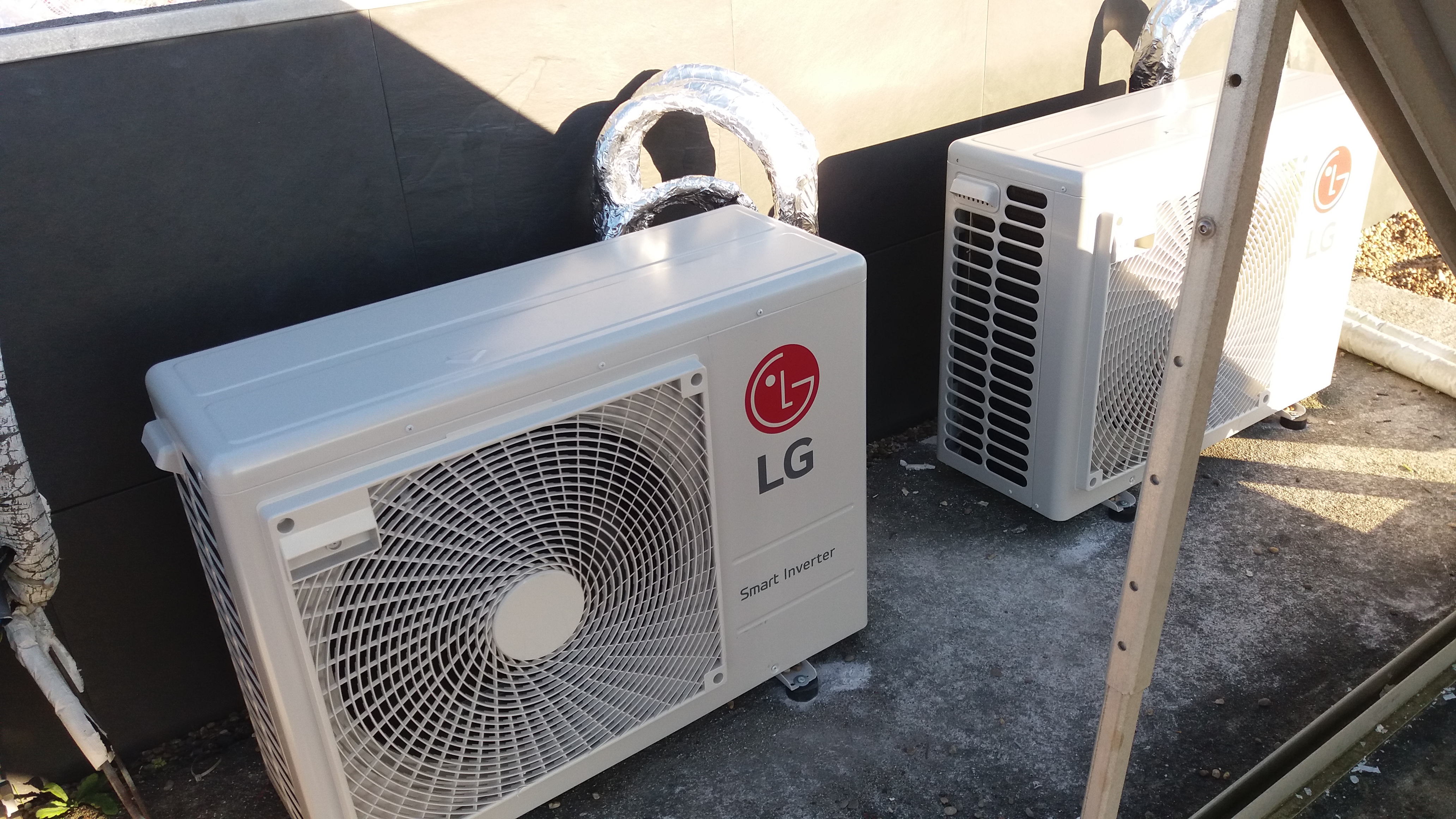 Maquinas na Cobertura