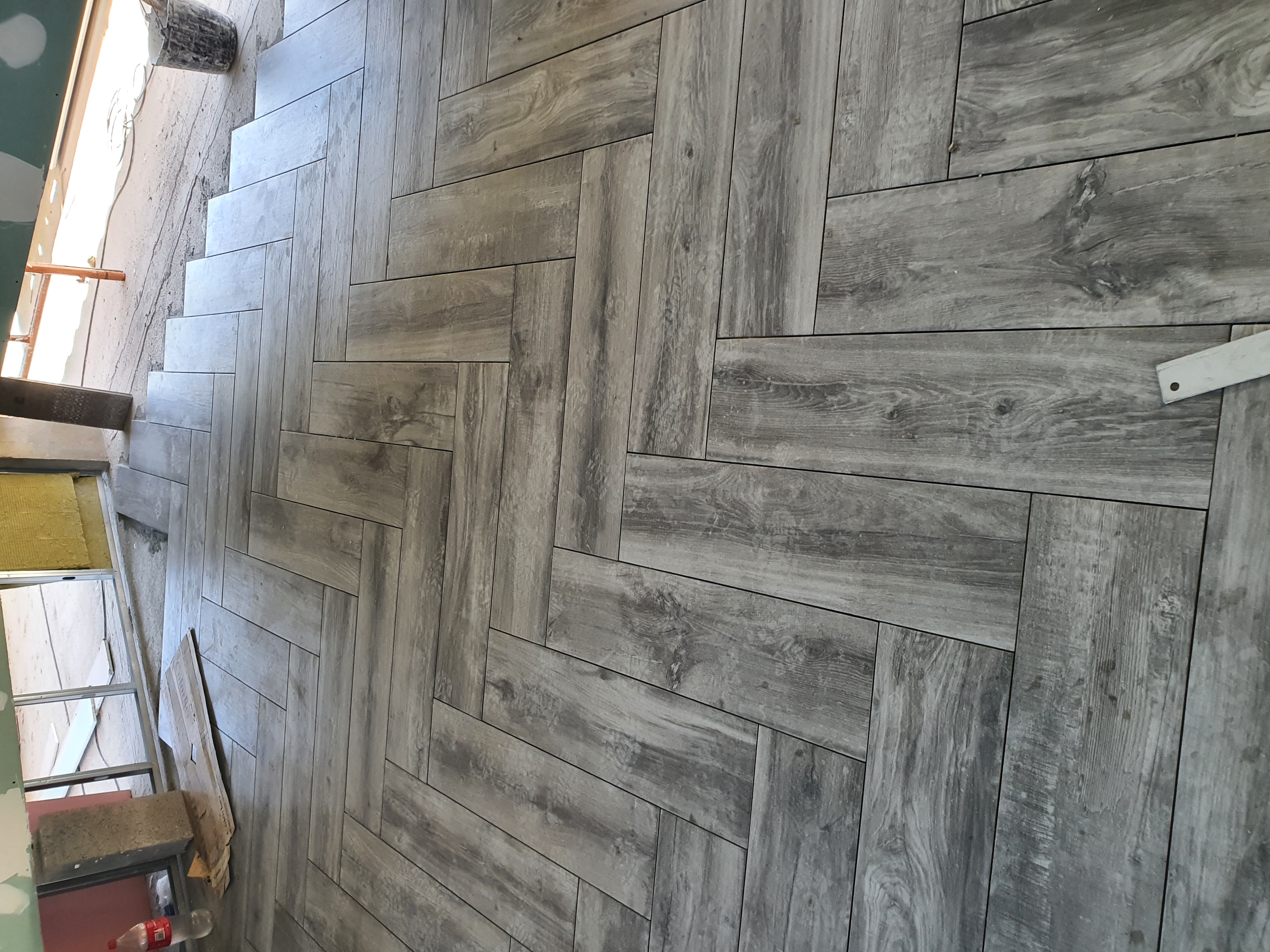 Aplicação de pavimentos