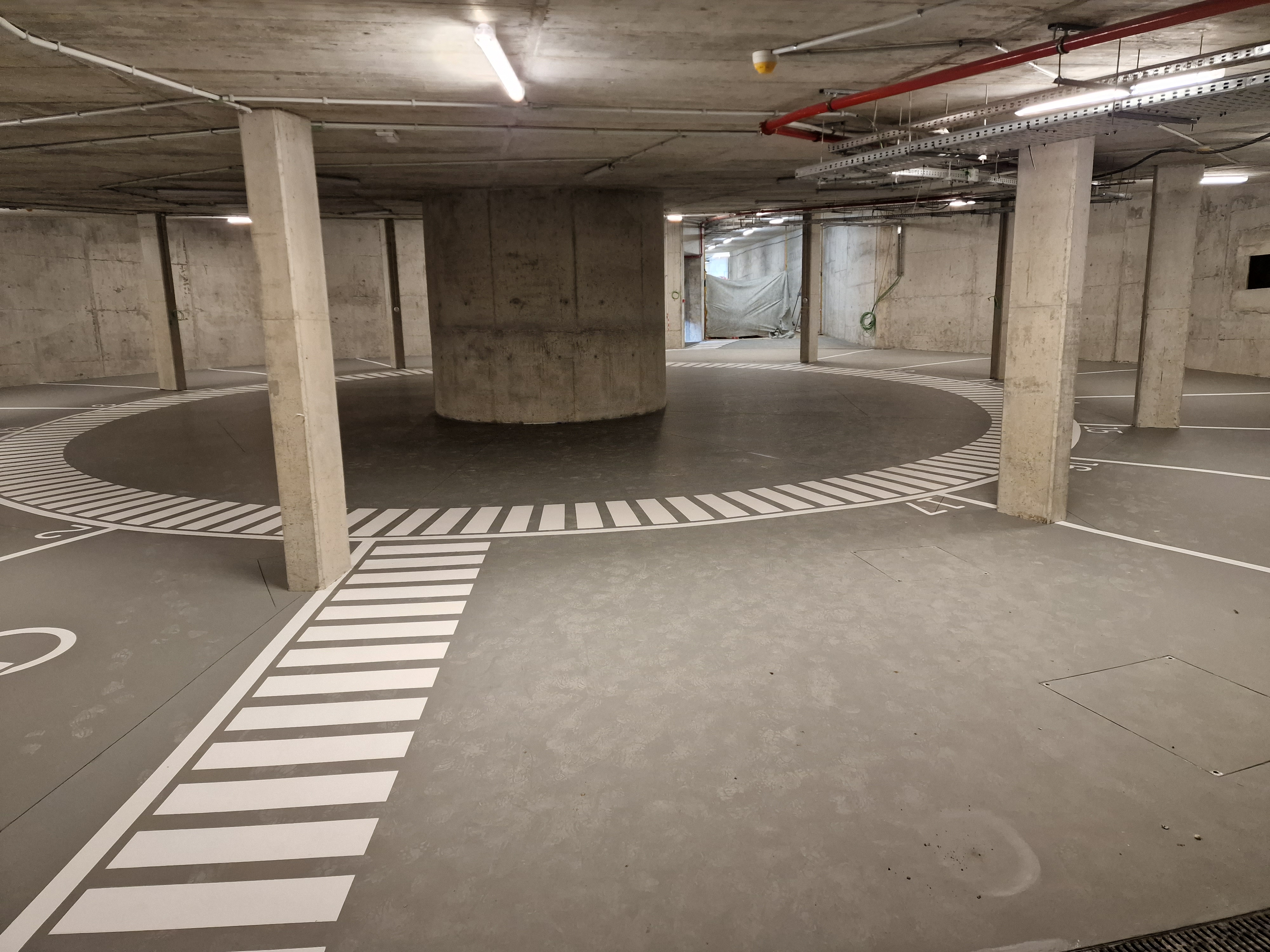 Pintura epoxy em garagem