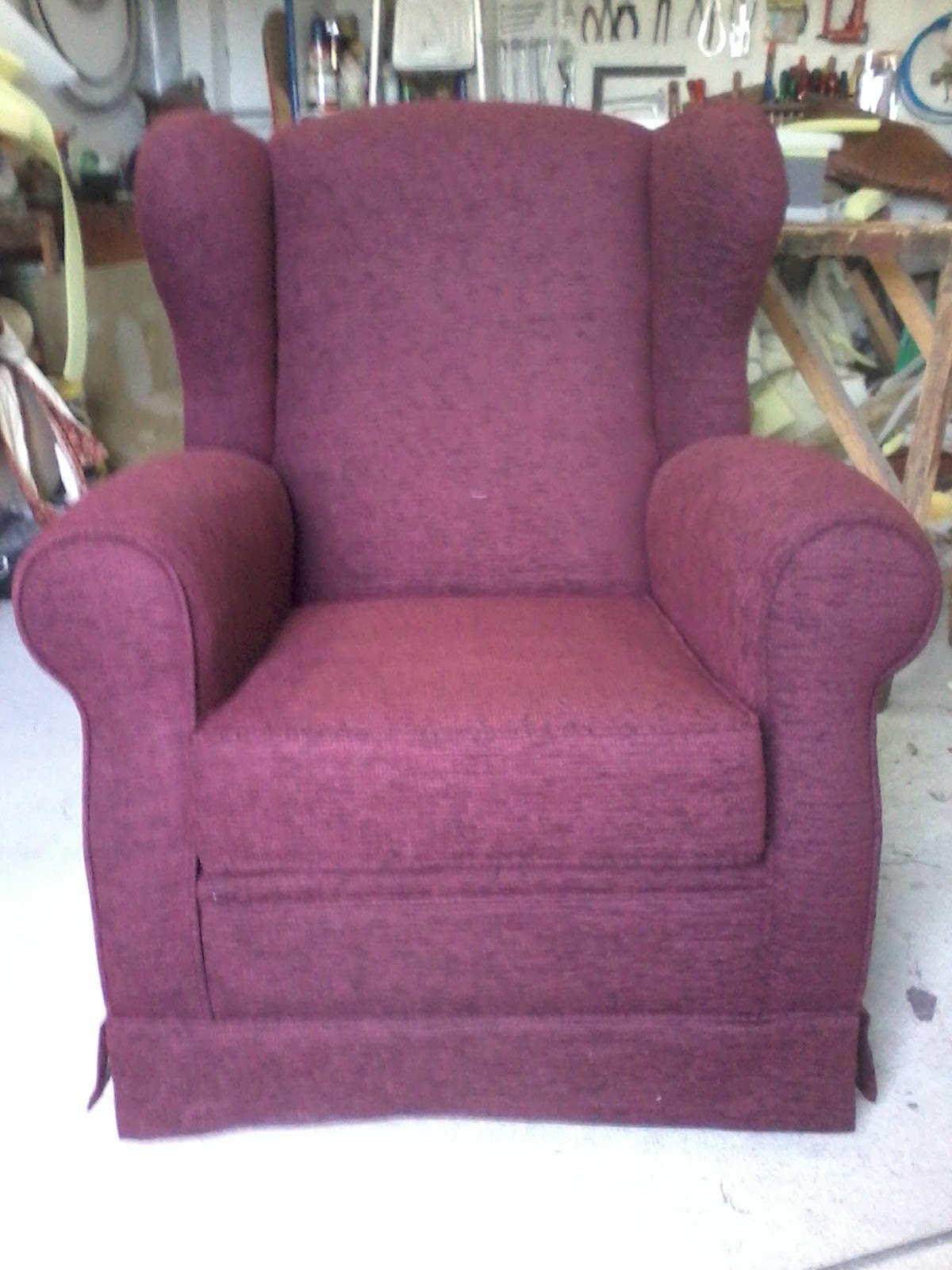 Estofamento poltrona