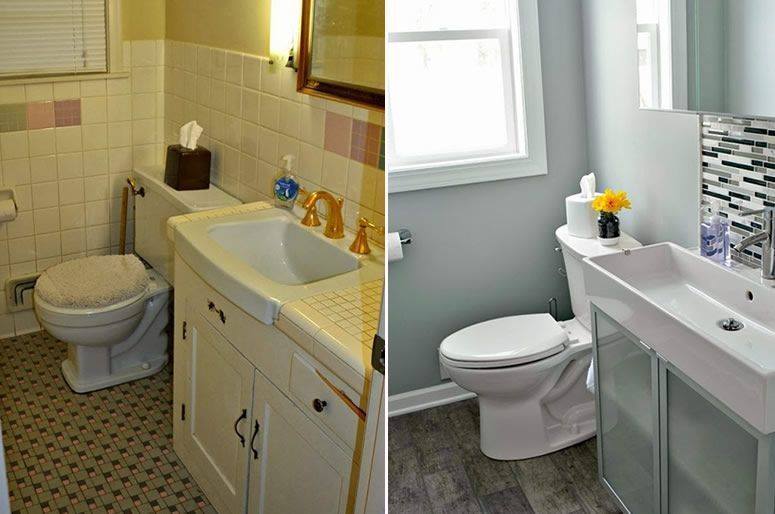 Casa de banho remodelada