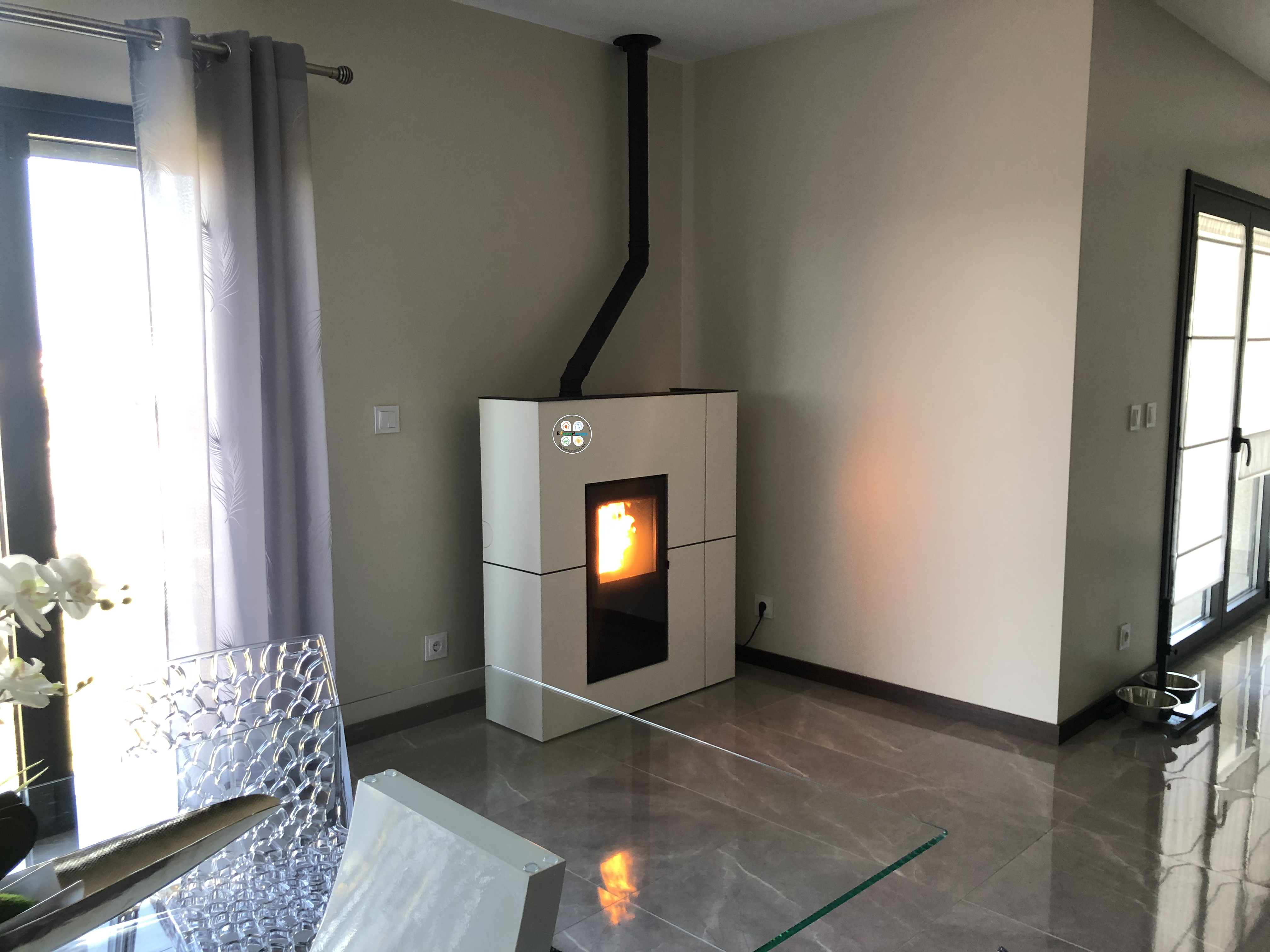 Salamandra Pellets EdilKamin Blade