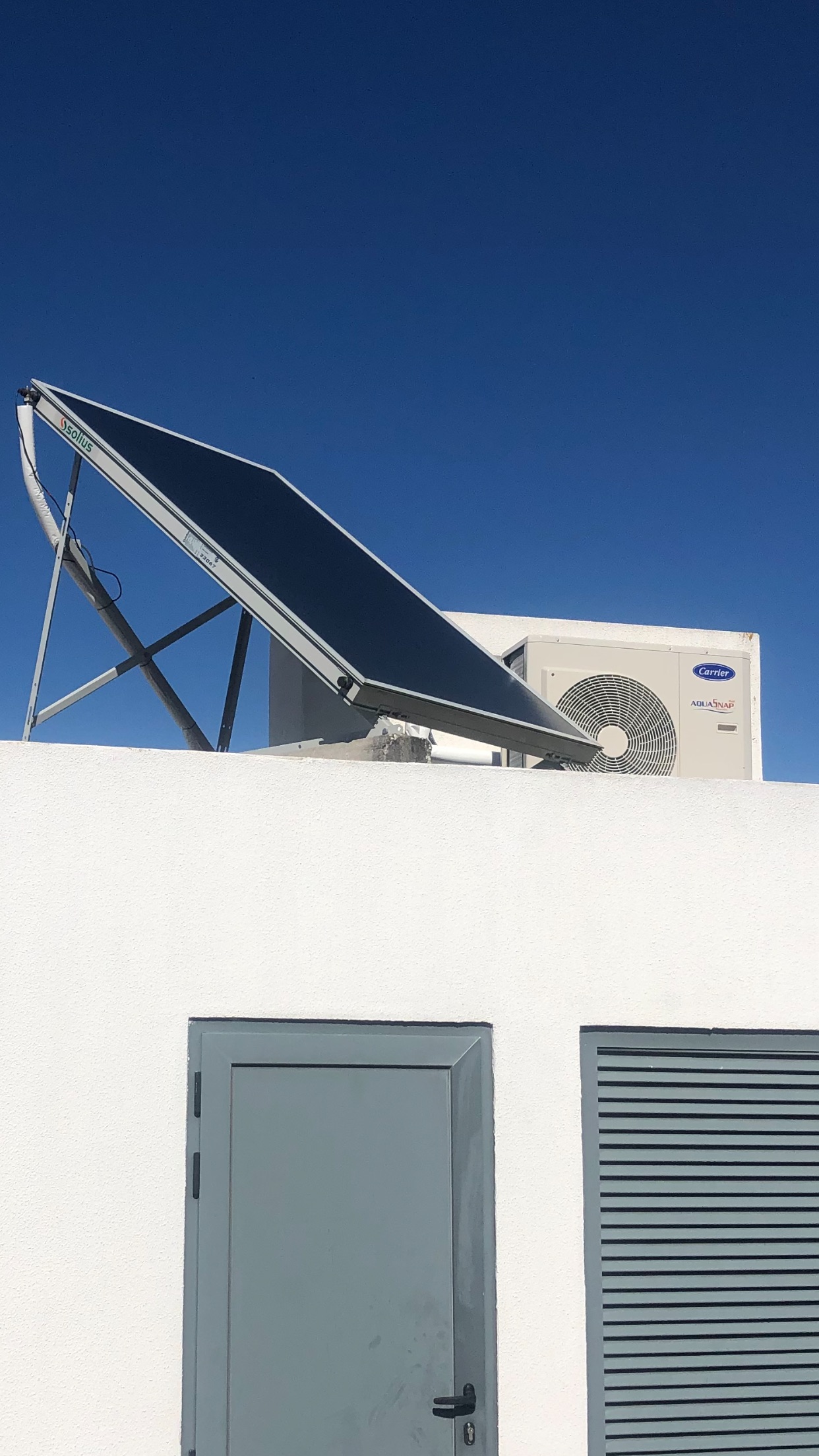 Sistema Bomba de Calor com apoio solar