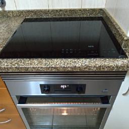 Instalação de Placa de Indução e Forno Electrico