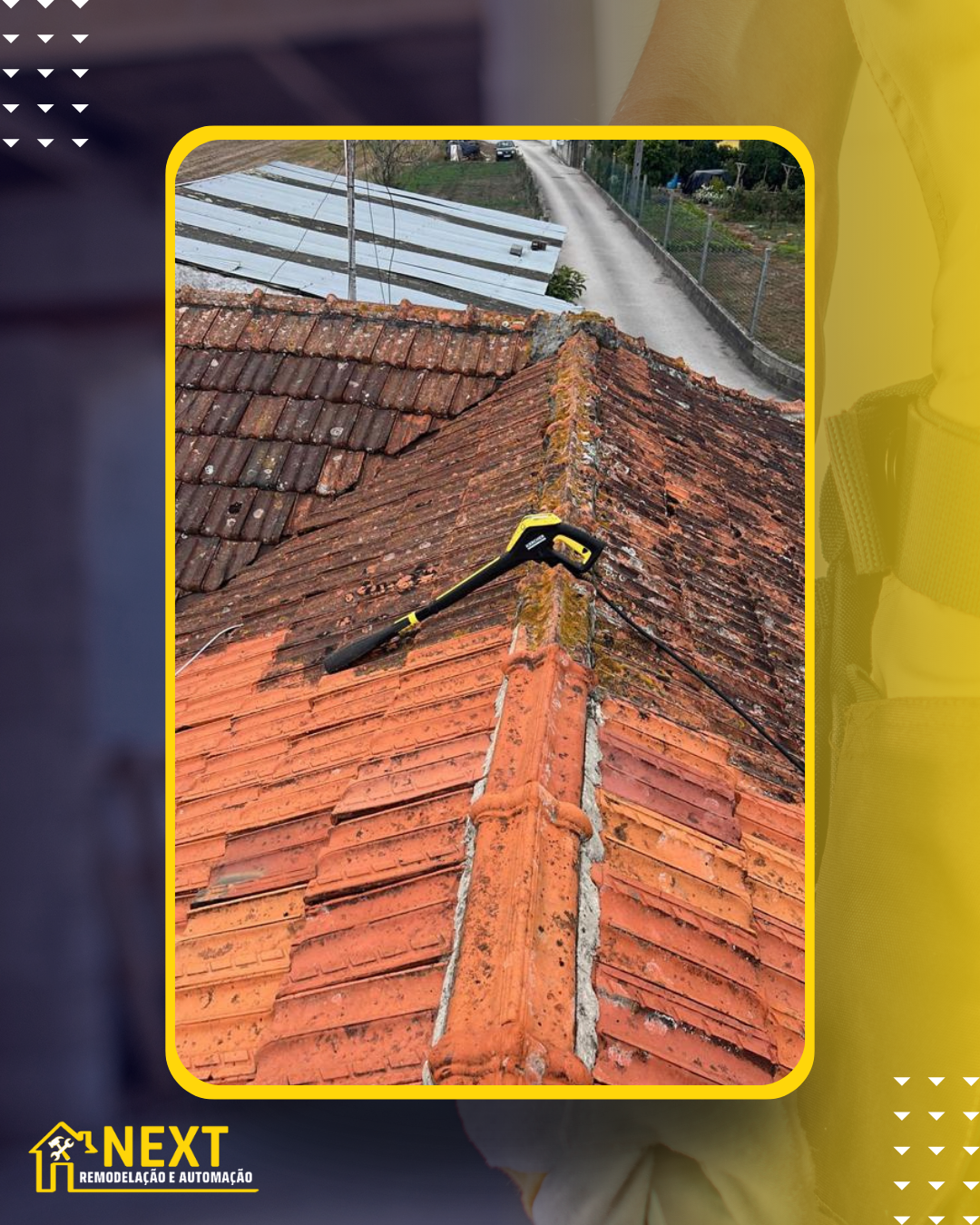 TRANSFORMAÇÃO DE TELHADO