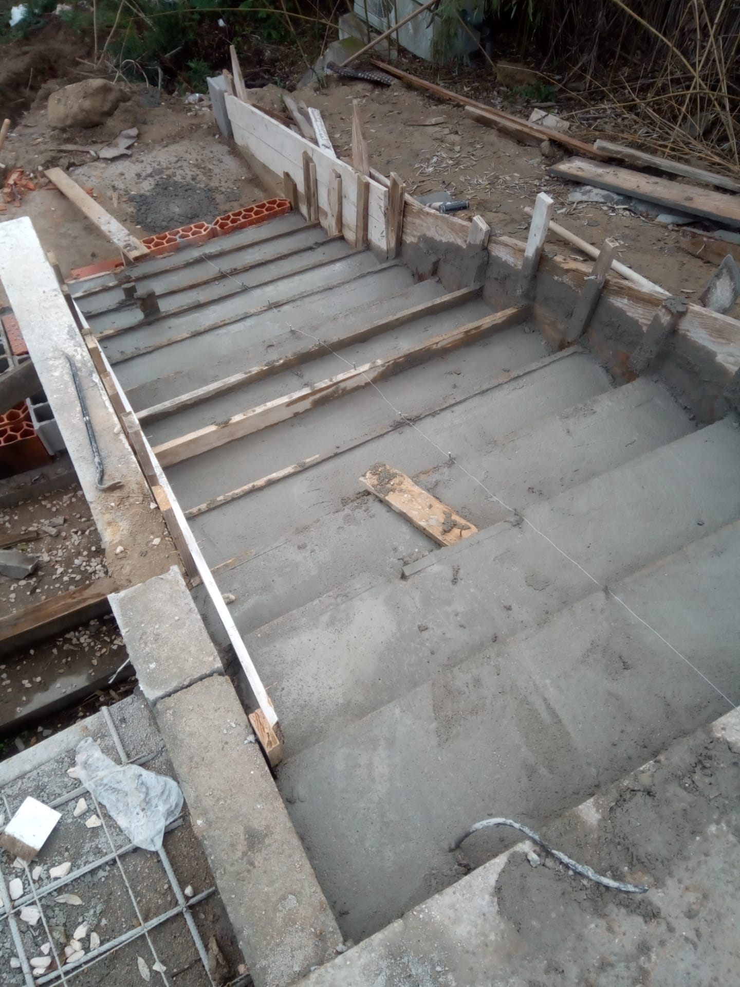 Já está pronta para levar o acabamento