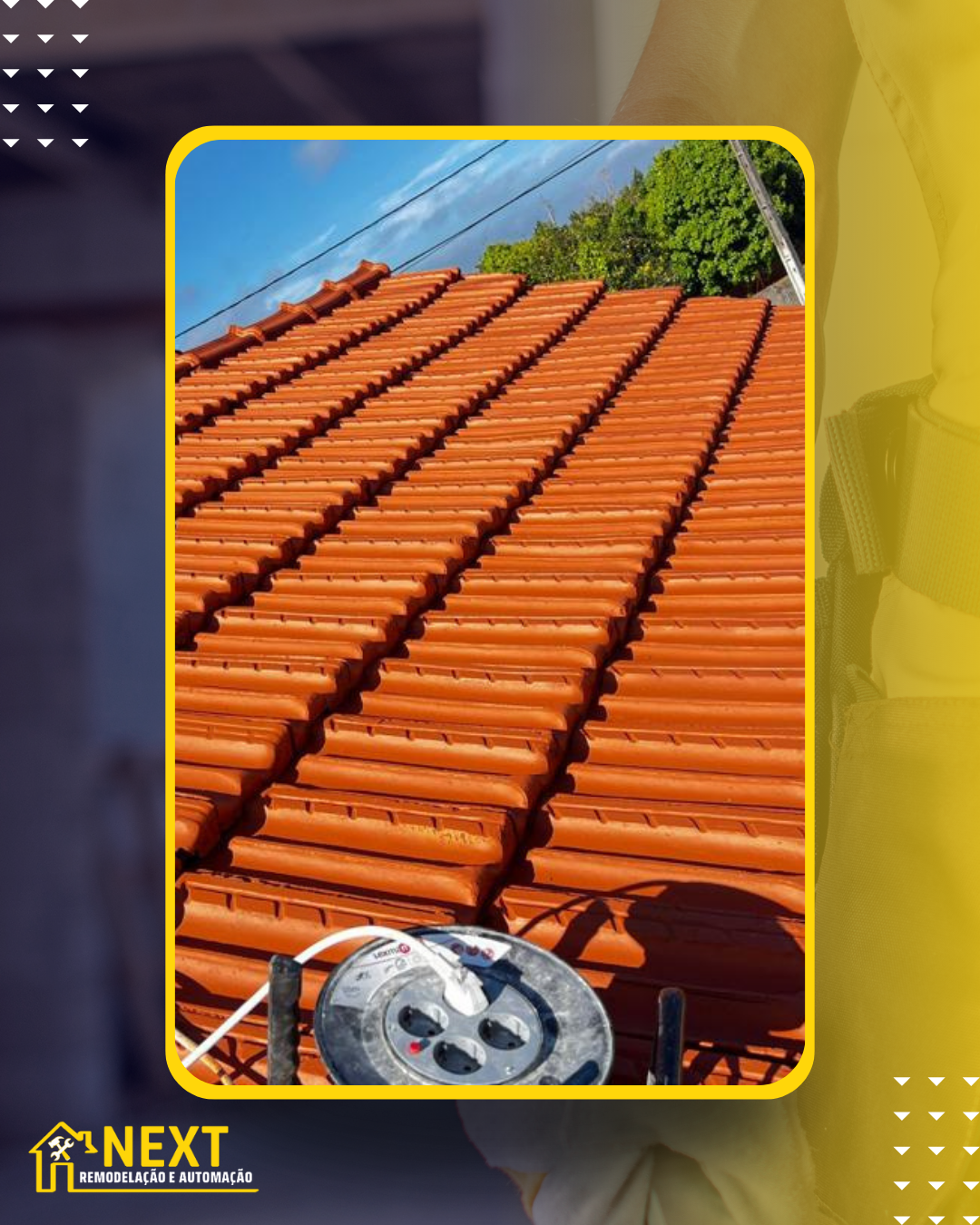 TRANSFORMAÇÃO DE TELHADO