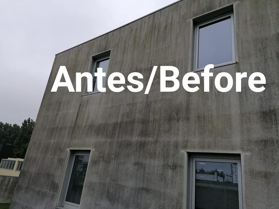 Lavagem Fachada - Antes