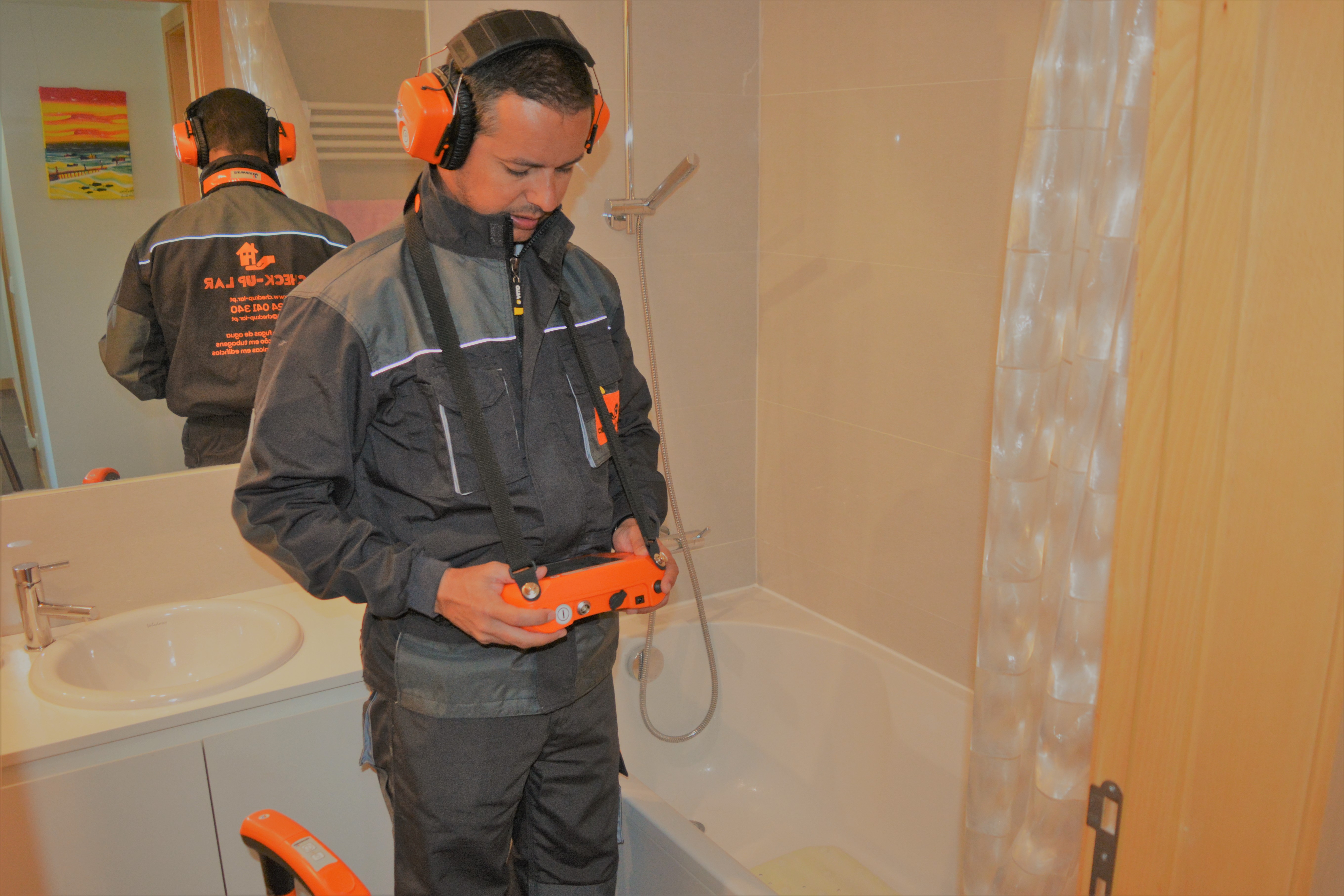 Deteção de fuga de água