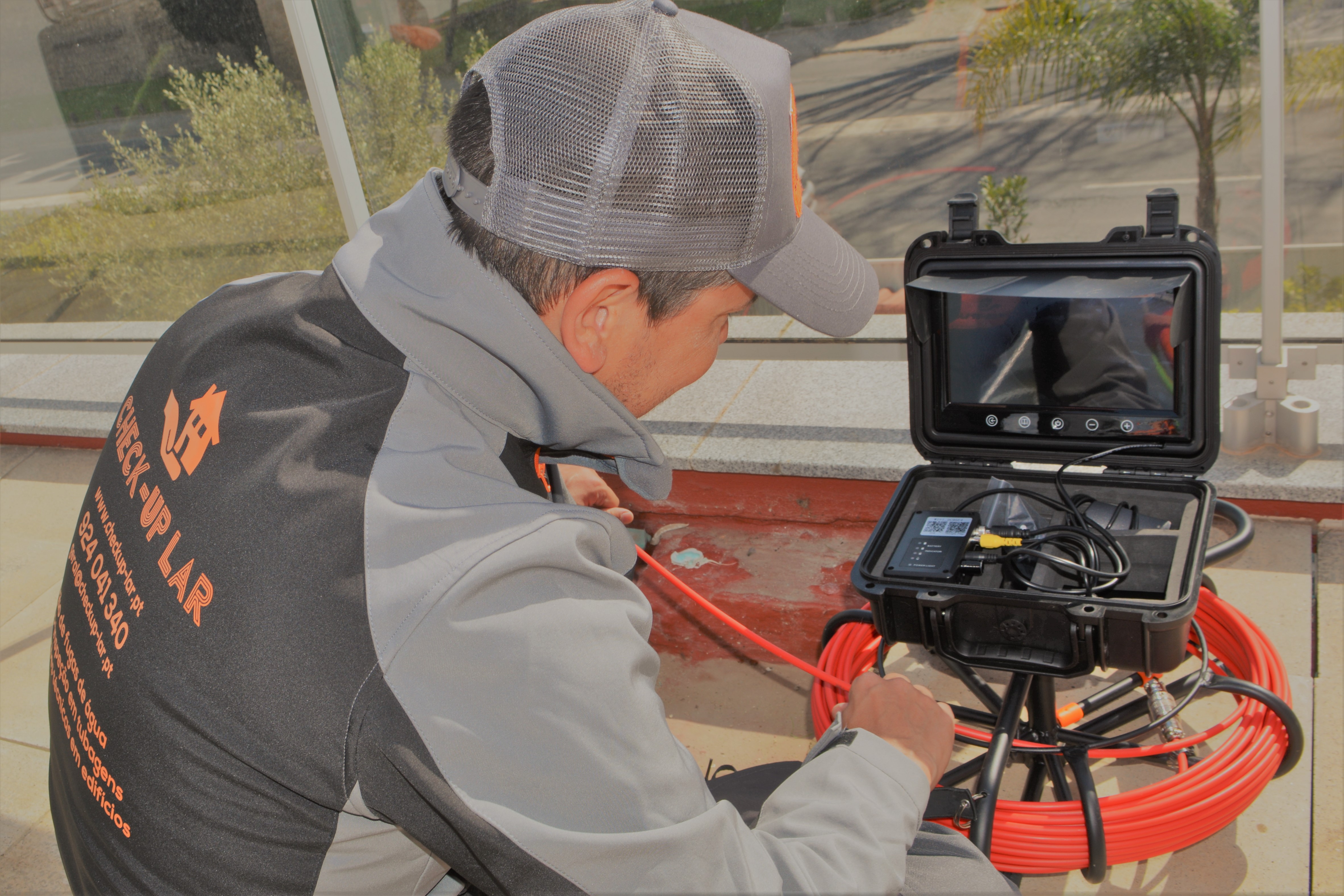 Vídeo-inspeção em tubagens