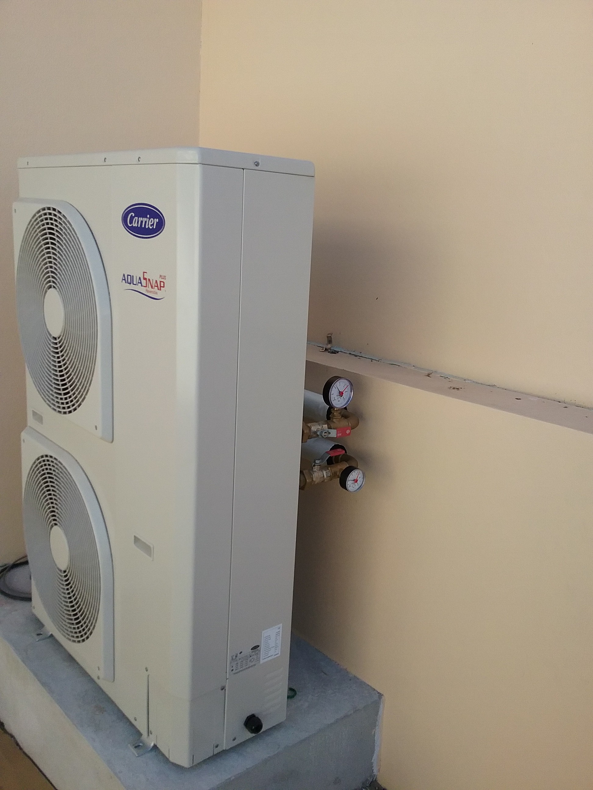 AQUECIMENTO - BOMBA DE CALOR PISO RADIANTE