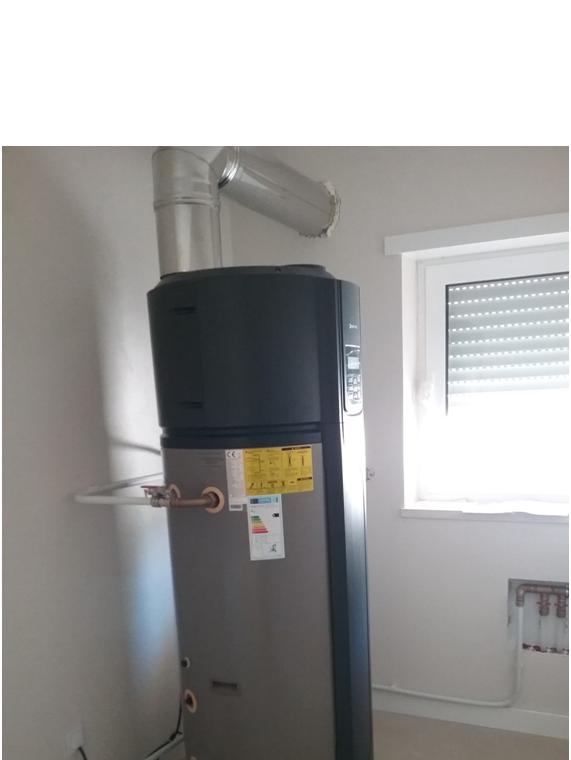 AQUECIMENTO - BOMBA DE  CALOR PROD. ÁGUAS QUENTES SANITÁRIAS