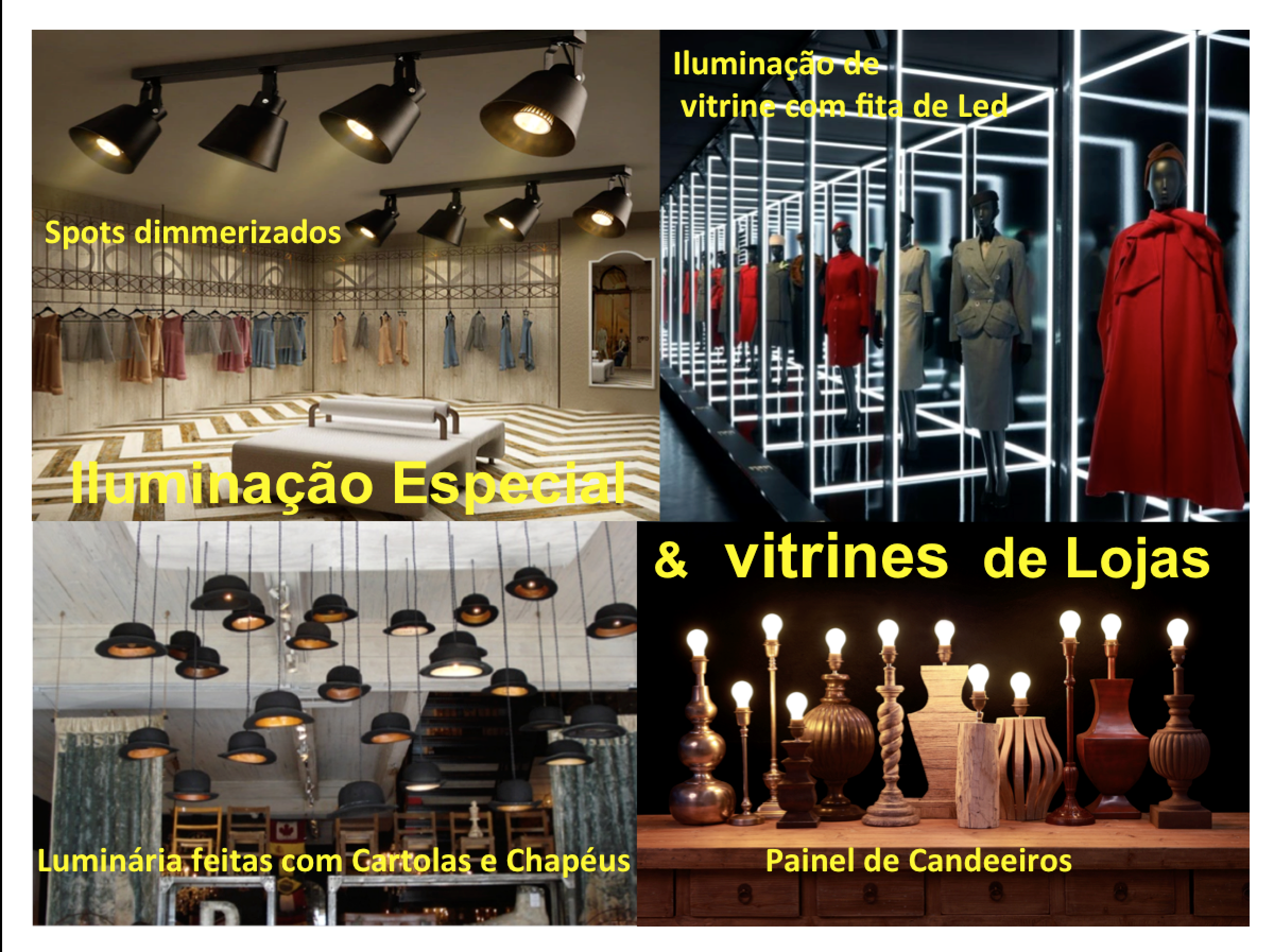 Iluminação de Lojas