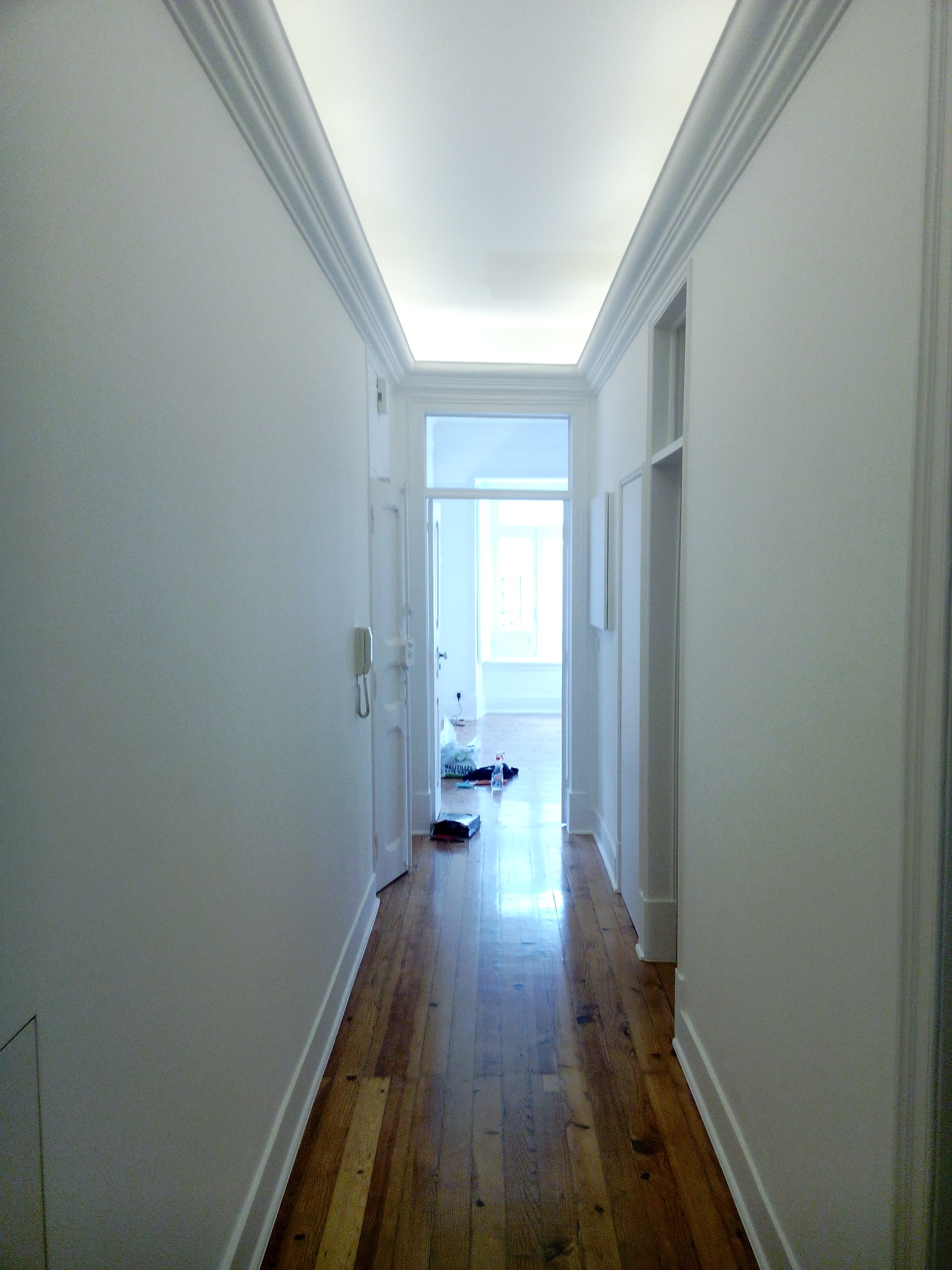Reabilitação de Apartamento (Rua Domingos Sequeira, Lisboa) - Corredor 1