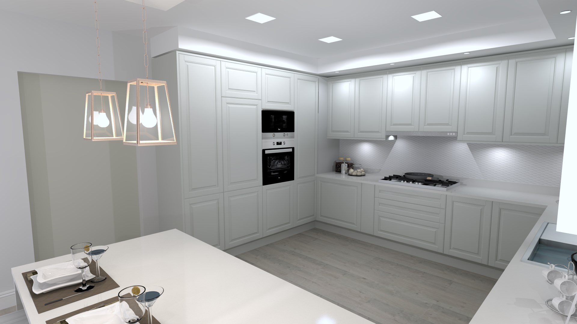 Projeto decoração e distribuição do espaço