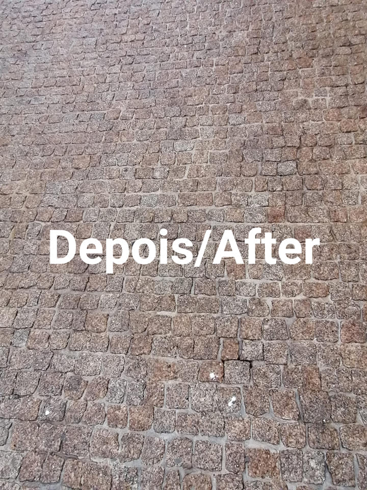 Lavagem piso - Depois