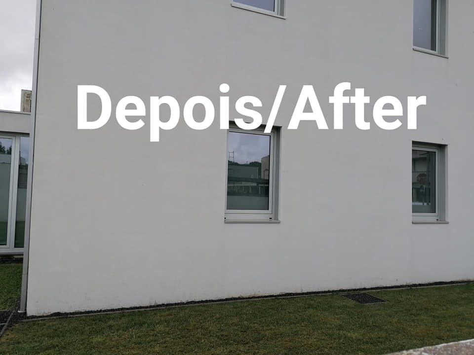 Lavagem Fachada - Depois