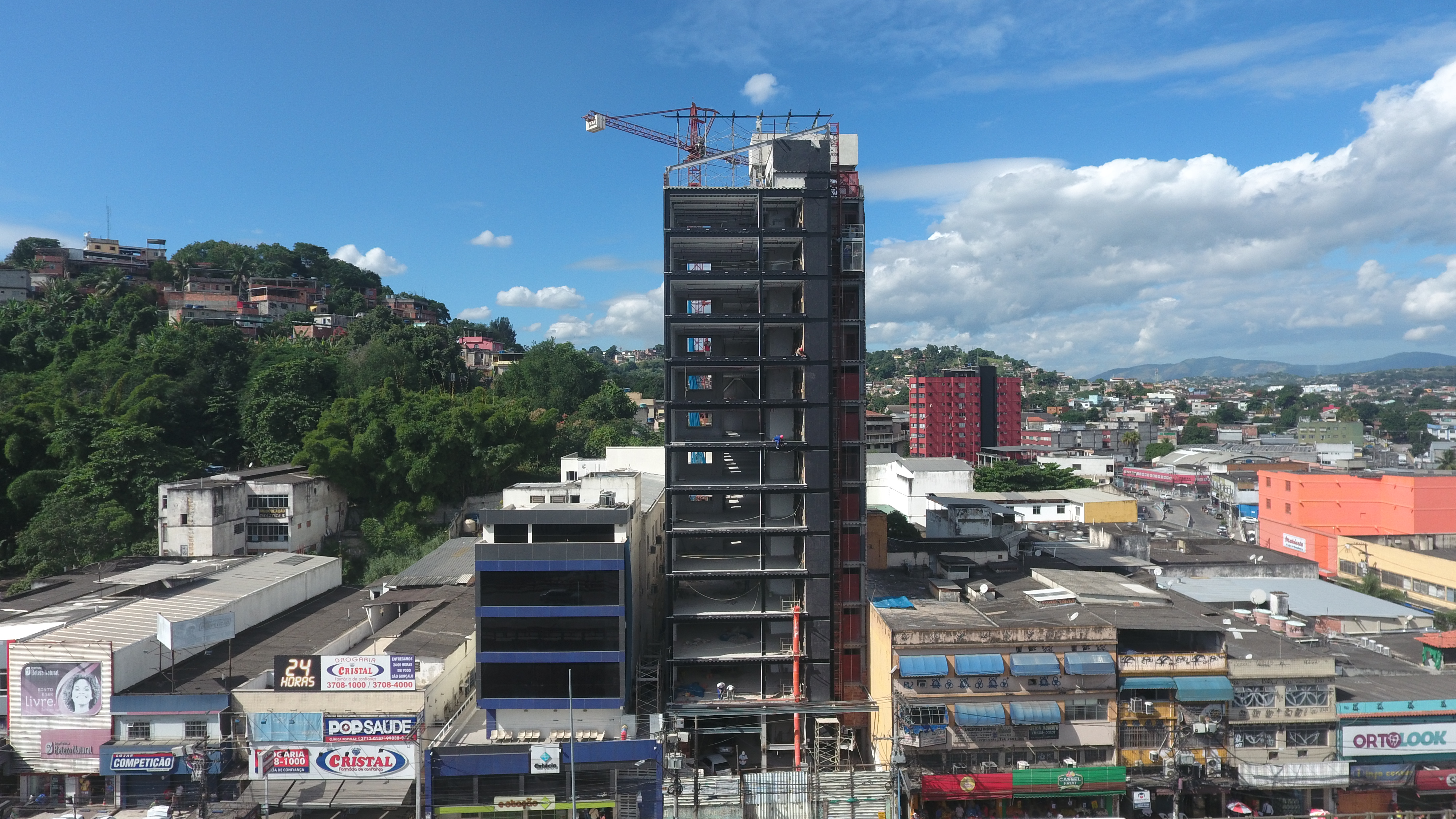 Construção de prédio universitário