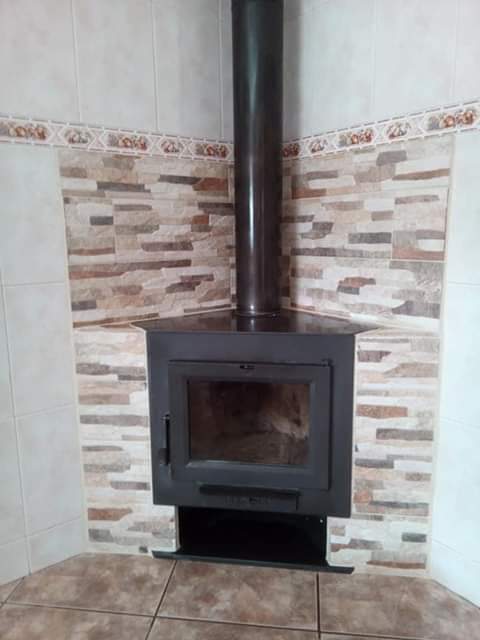 Instalação de chaminé