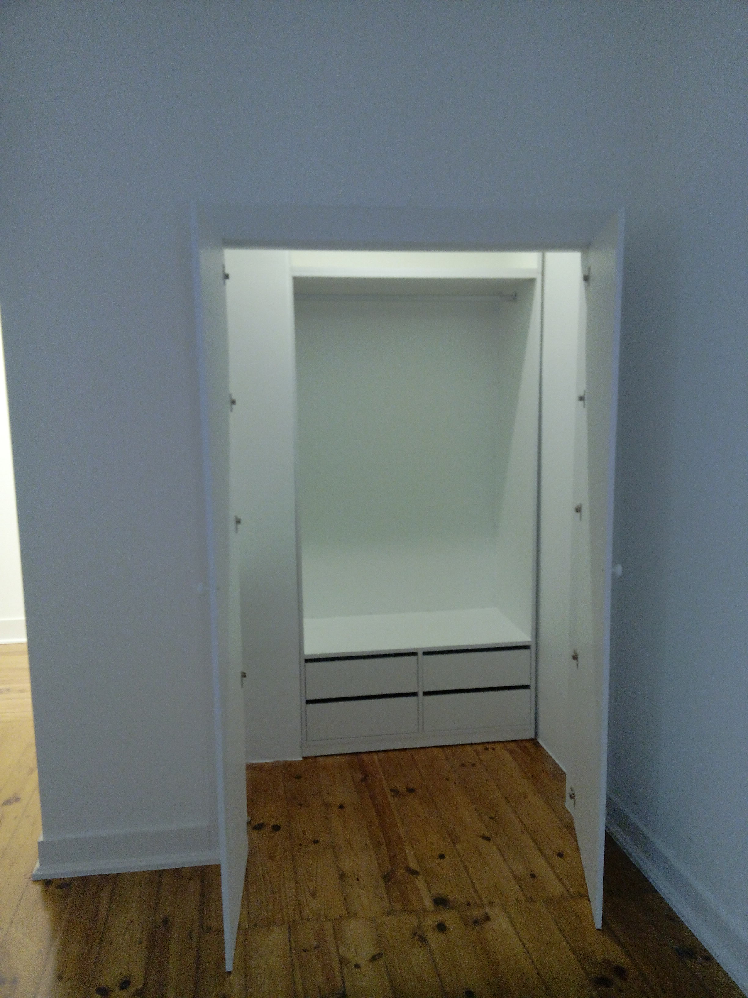 Reabilitação de Apartamento (Rua Domingos Sequeira, Lisboa) - Quarto 1 - 1