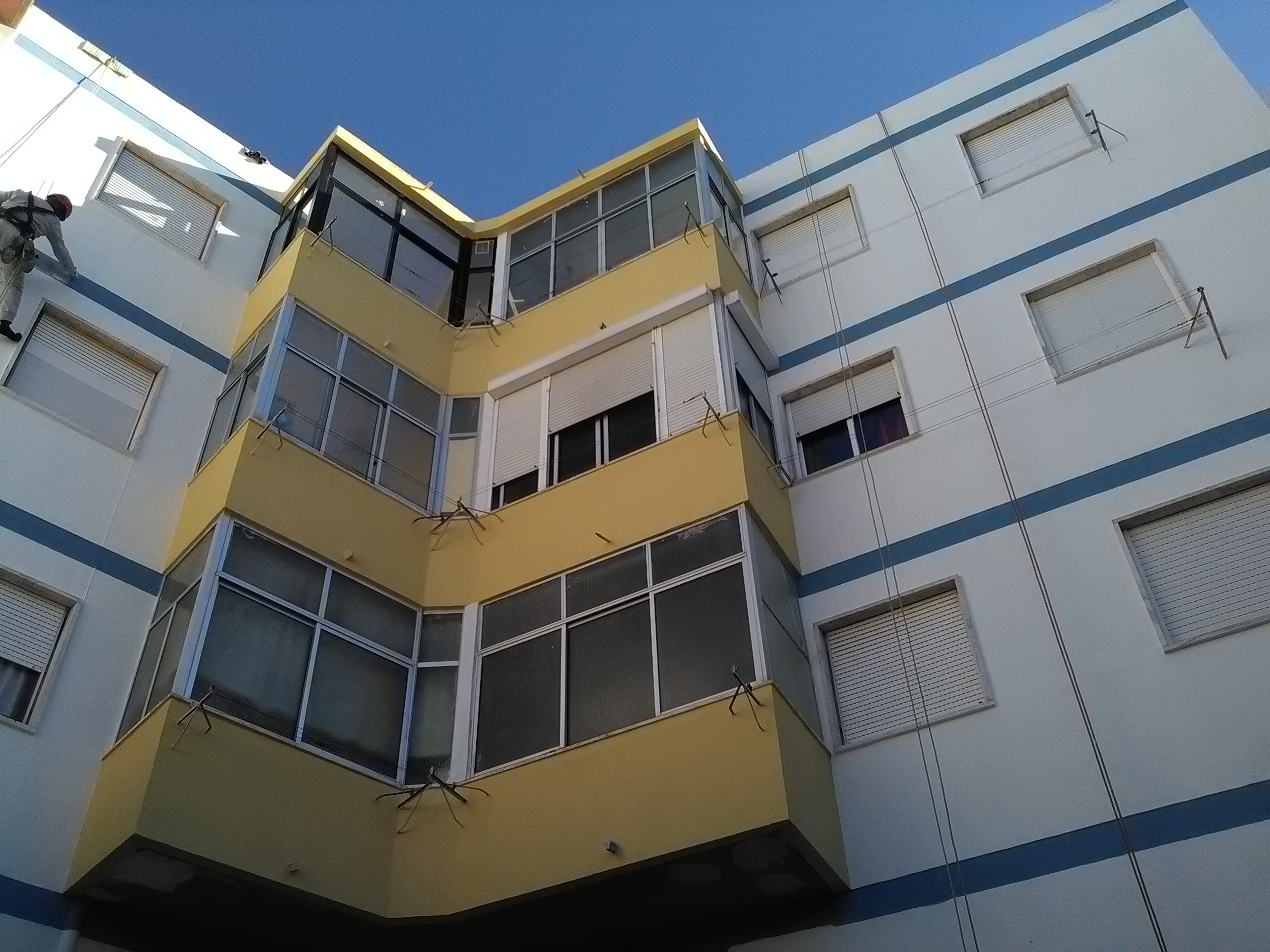 Reabilitação exterior de edifício 