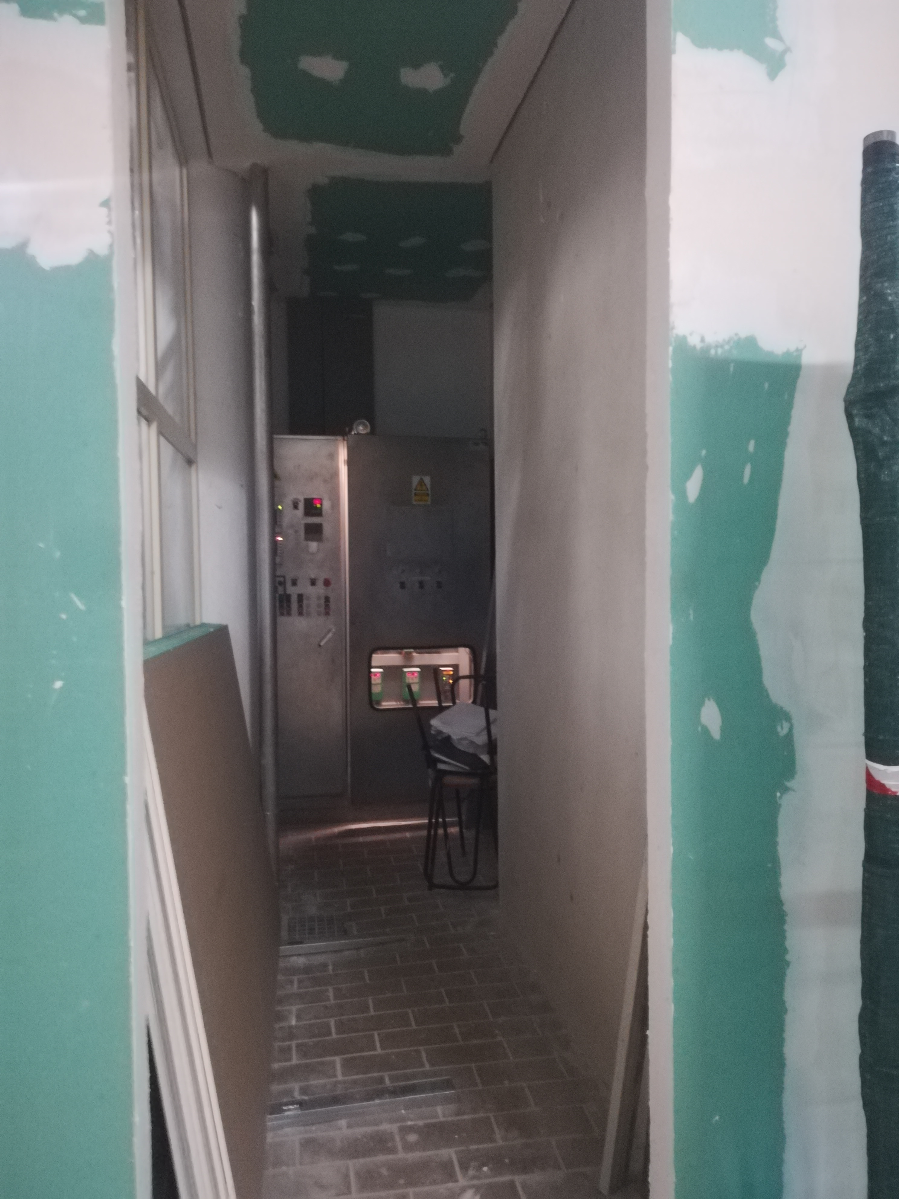 colocação  de gesso cartonado