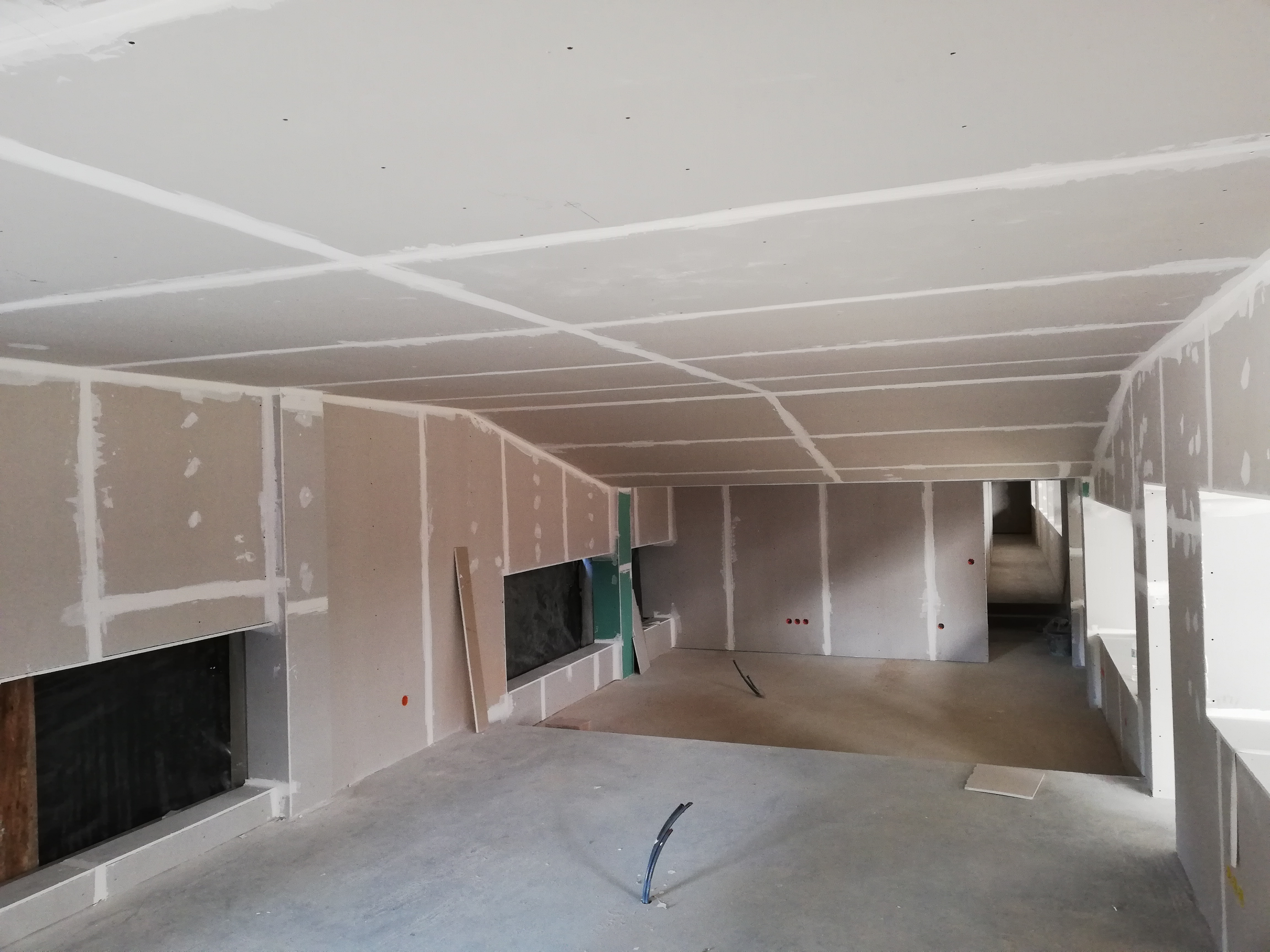 Open Space em Gesso cartonado